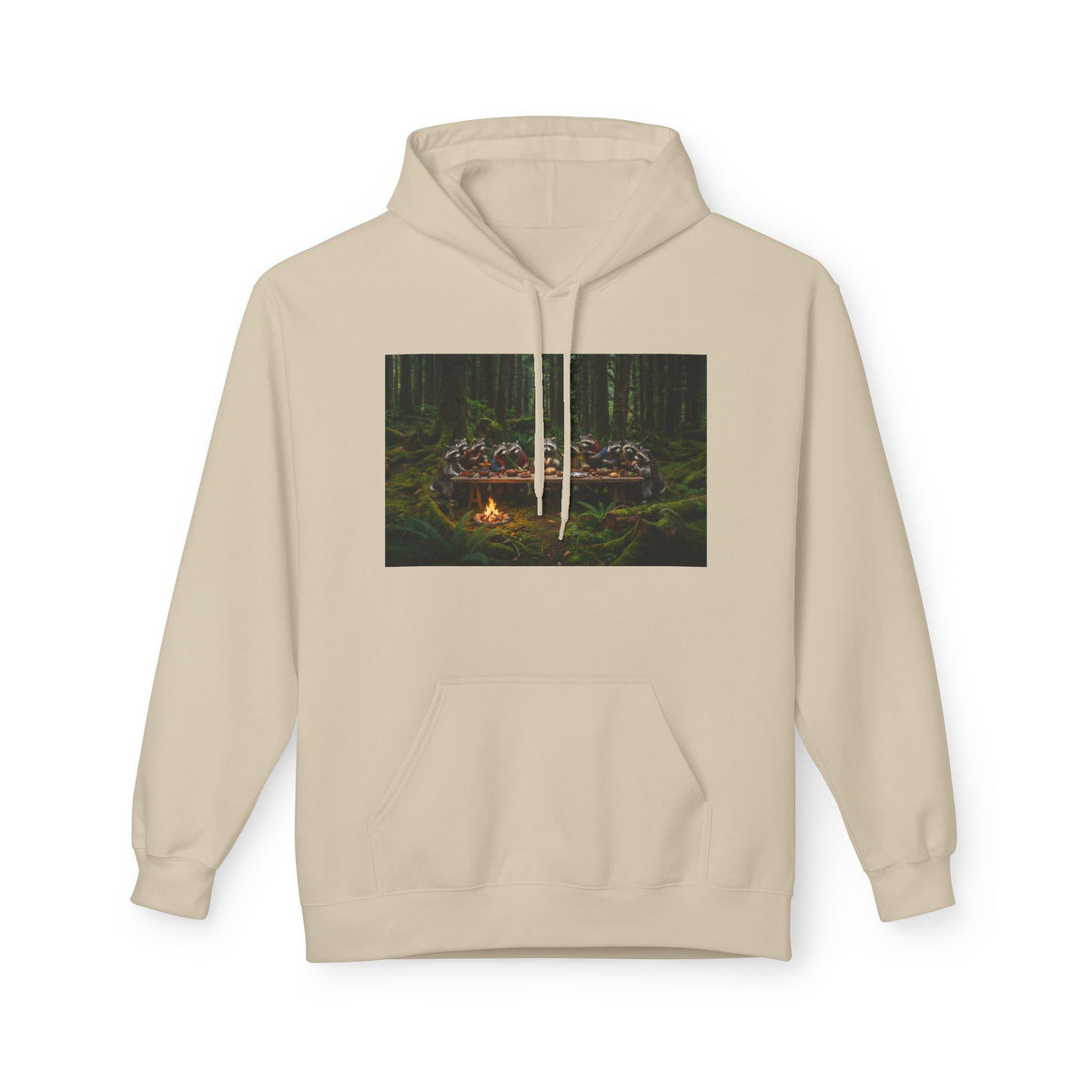 Last Supper Raccoons Hoodie | Trash Panda Coffee Merch