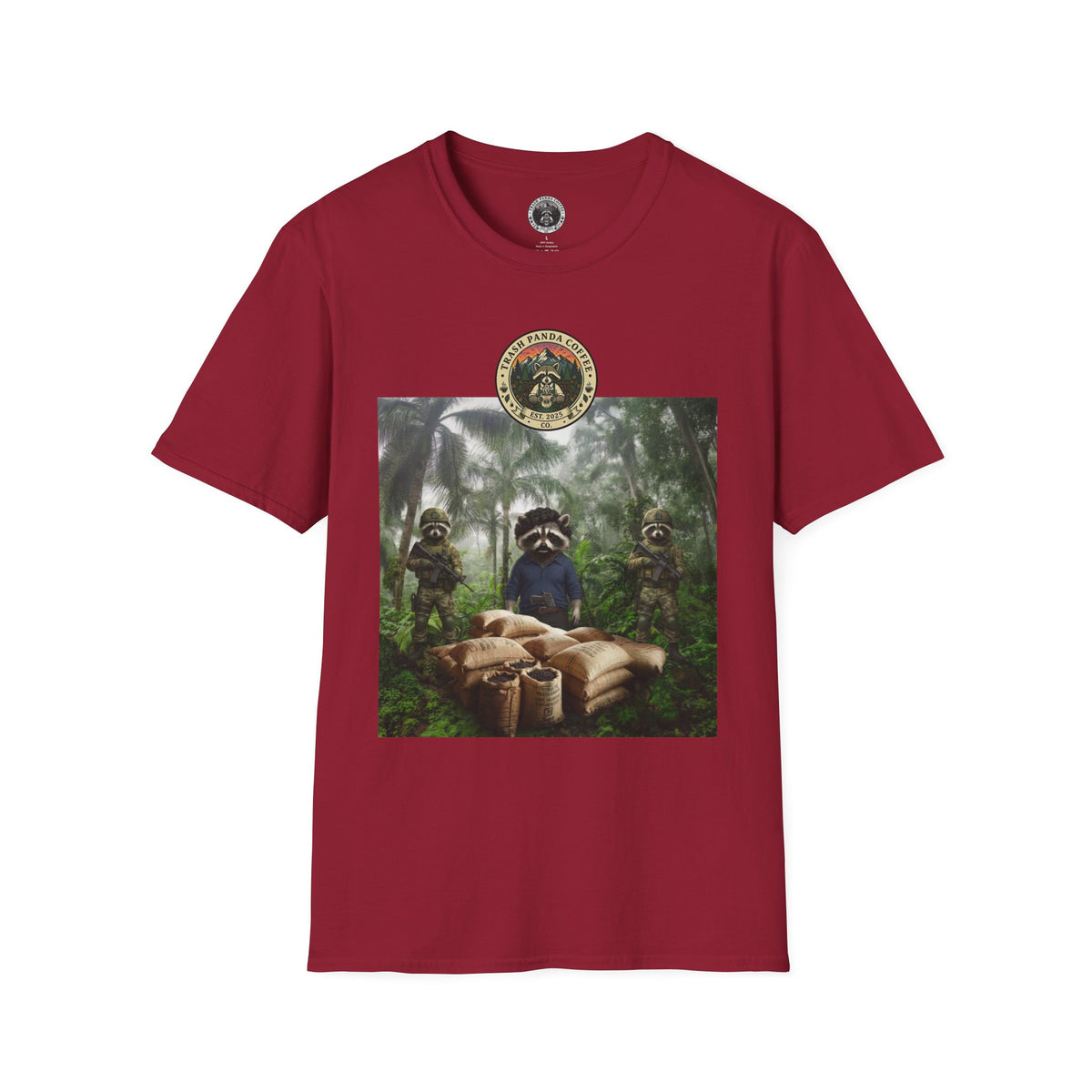 4/5XL - Colombian Brown Gold Tee - Trash Panda Coffee Co