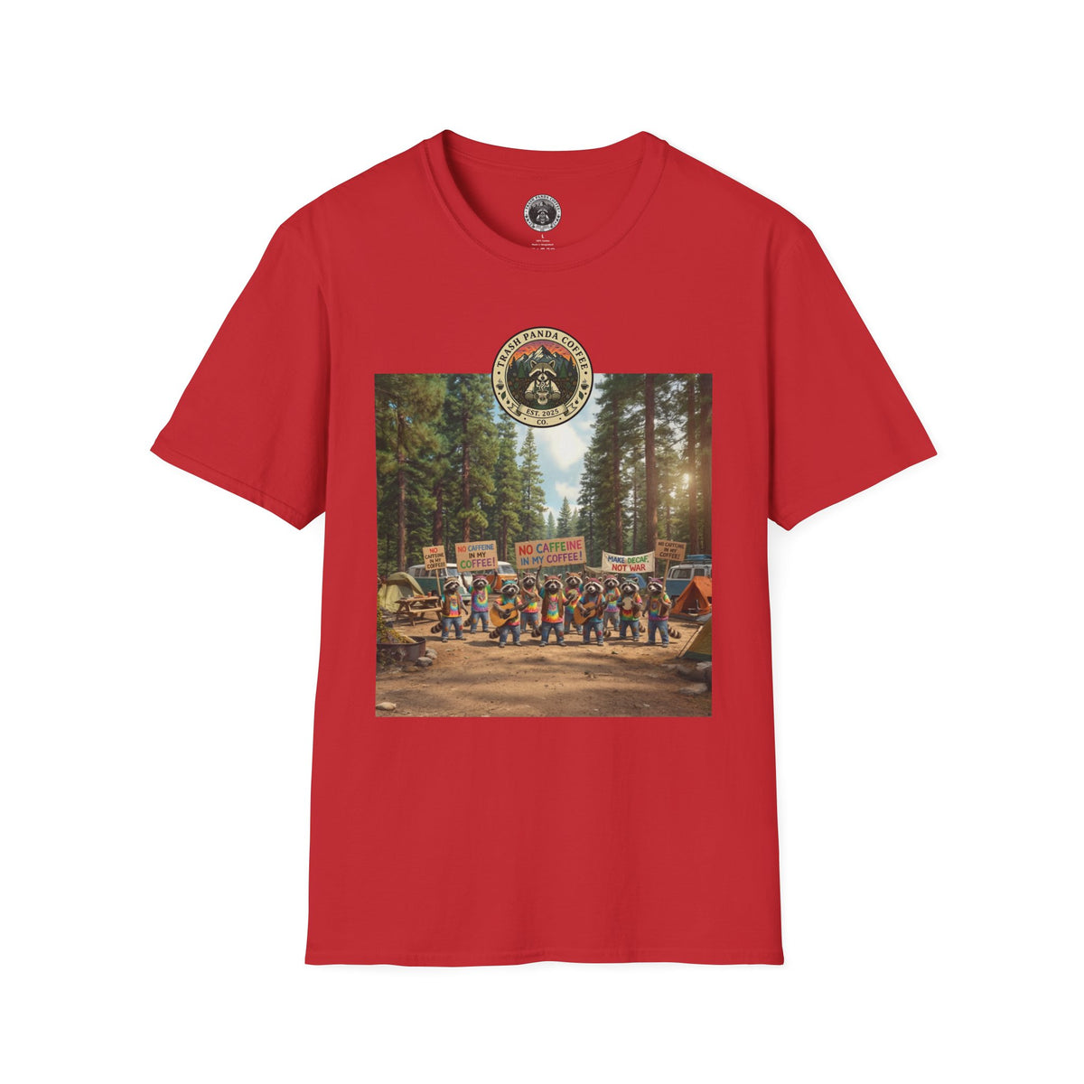 4/5 XL - OK! Decaf It Is Tee - Trash Panda Coffee Co