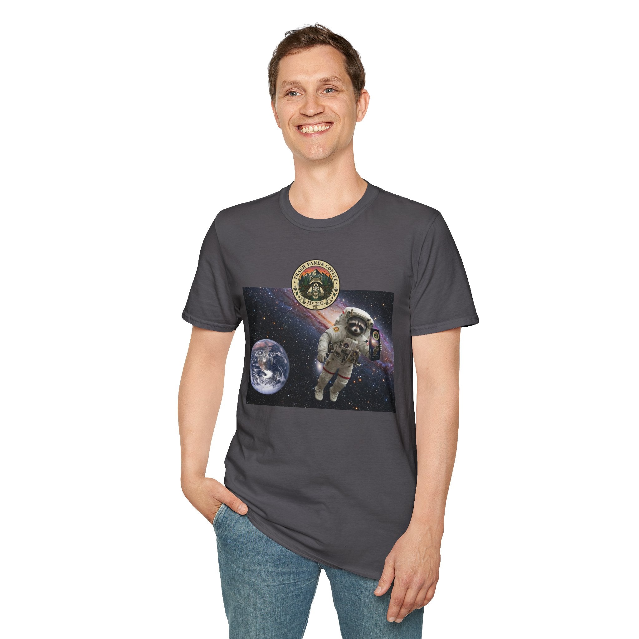 4/5 XL - Raccoon Astronaut - Trash Panda Coffee Co