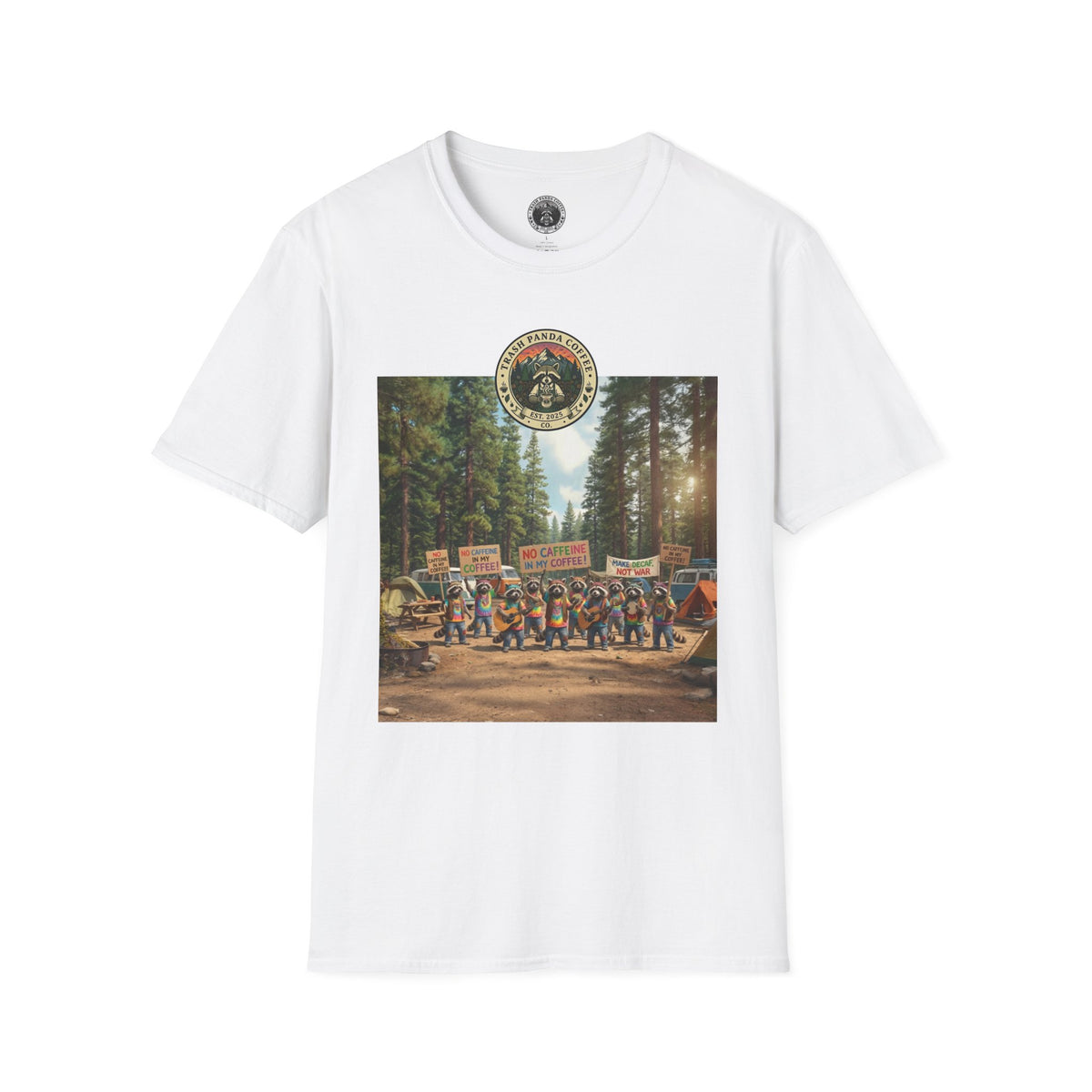 4/5 XL - OK! Decaf It Is Tee - Trash Panda Coffee Co