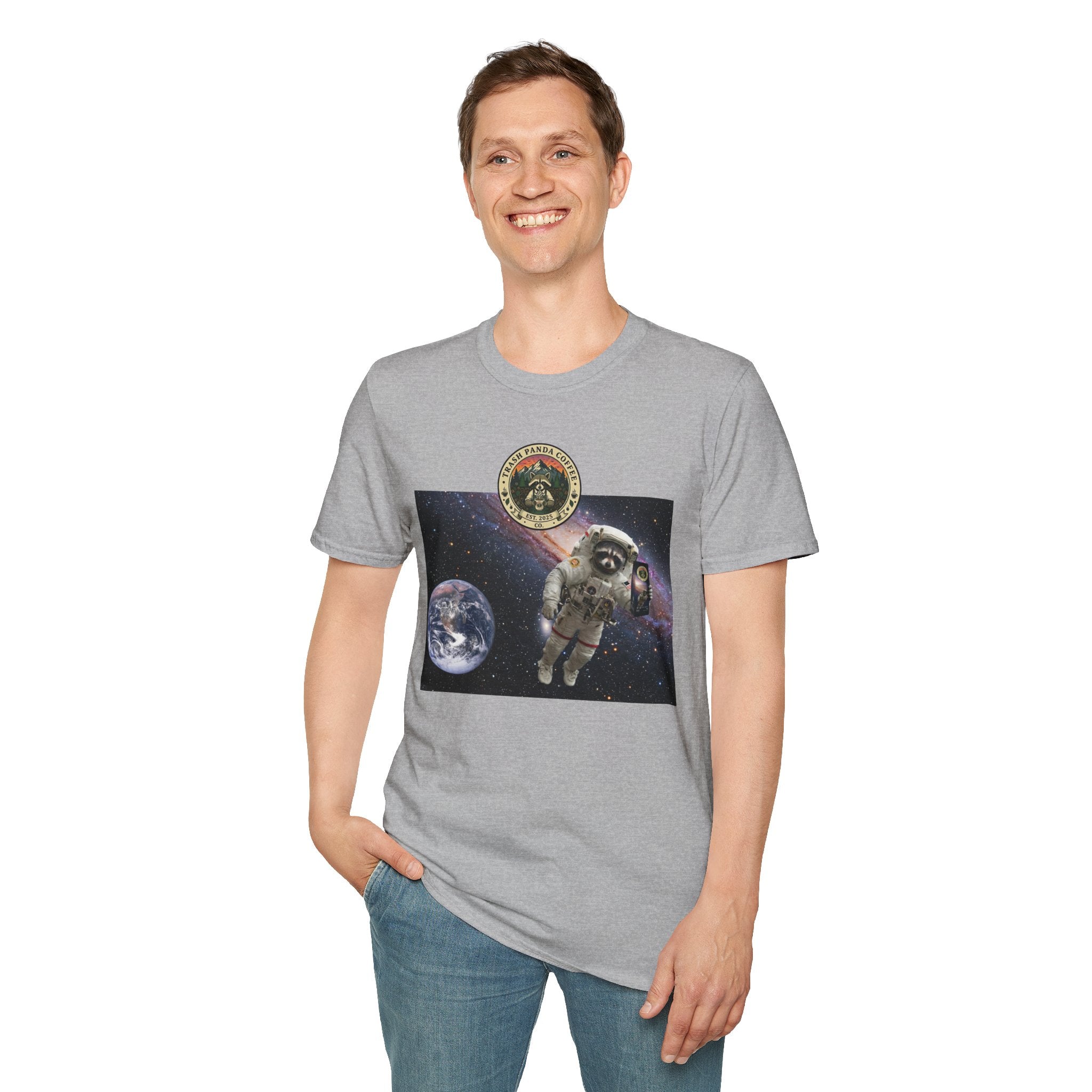 4/5 XL - Raccoon Astronaut - Trash Panda Coffee Co