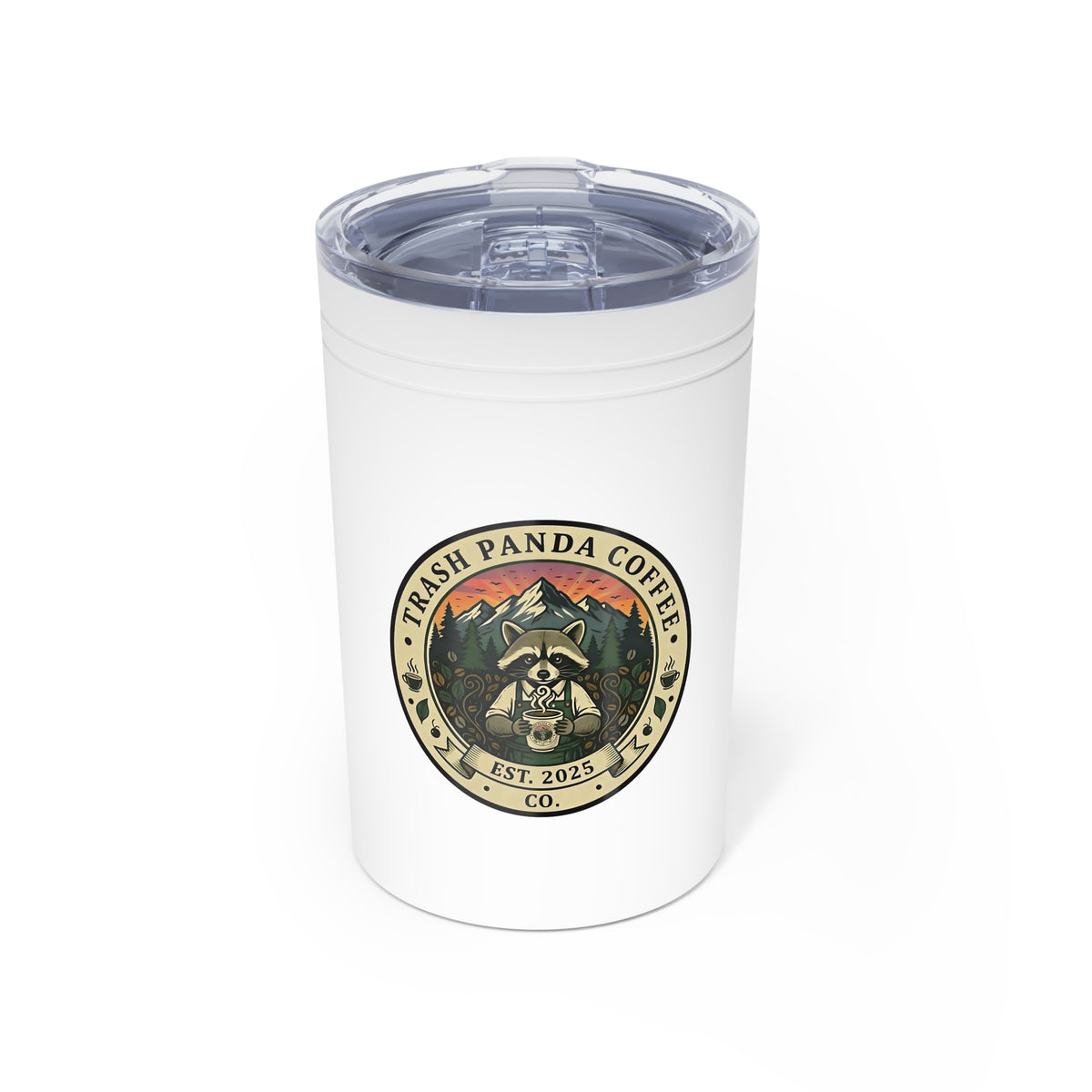 Coffee Tumbler — Trash Panda Coffee 11oz Insulated Travel Cup