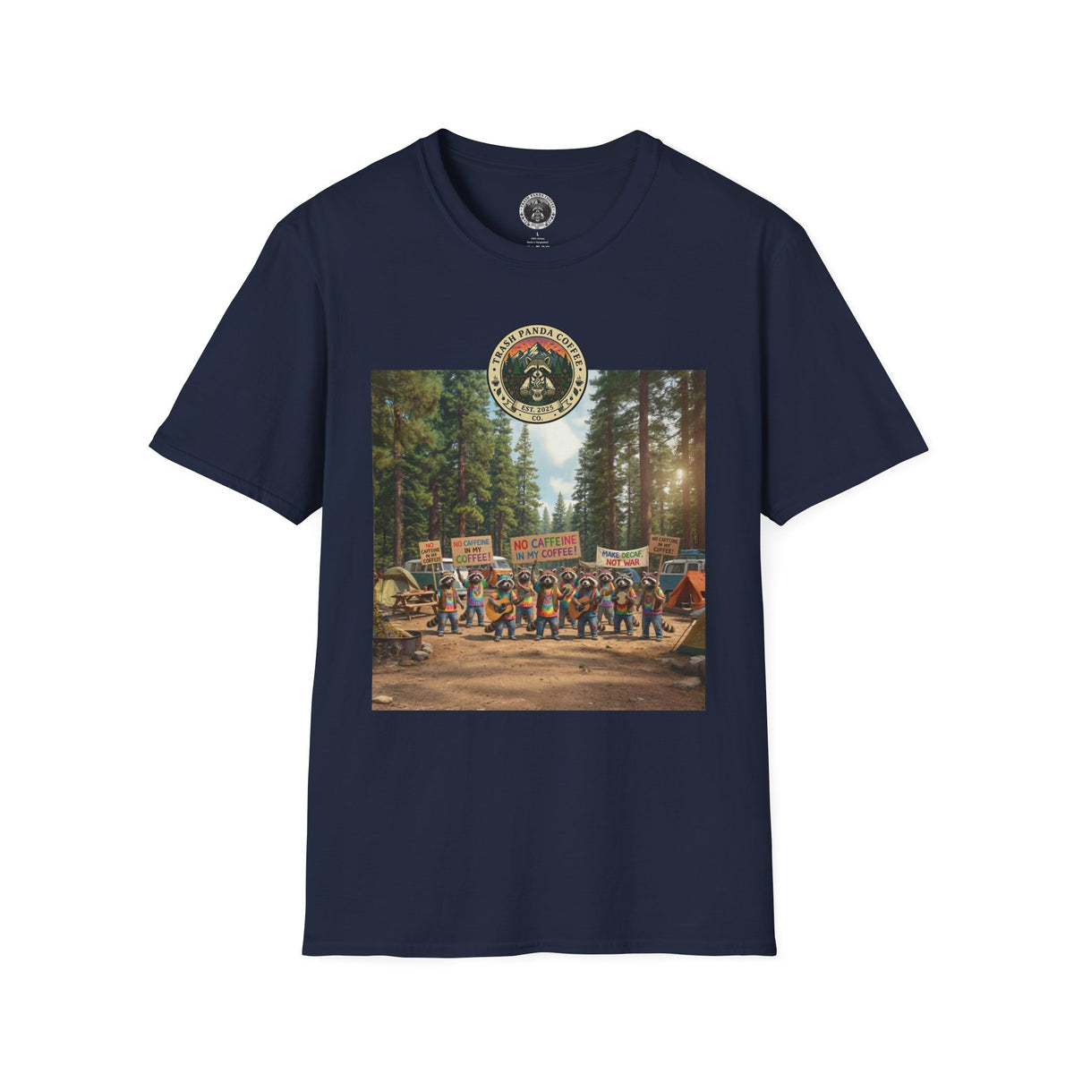 4/5 XL - OK! Decaf It Is Tee - Trash Panda Coffee Co