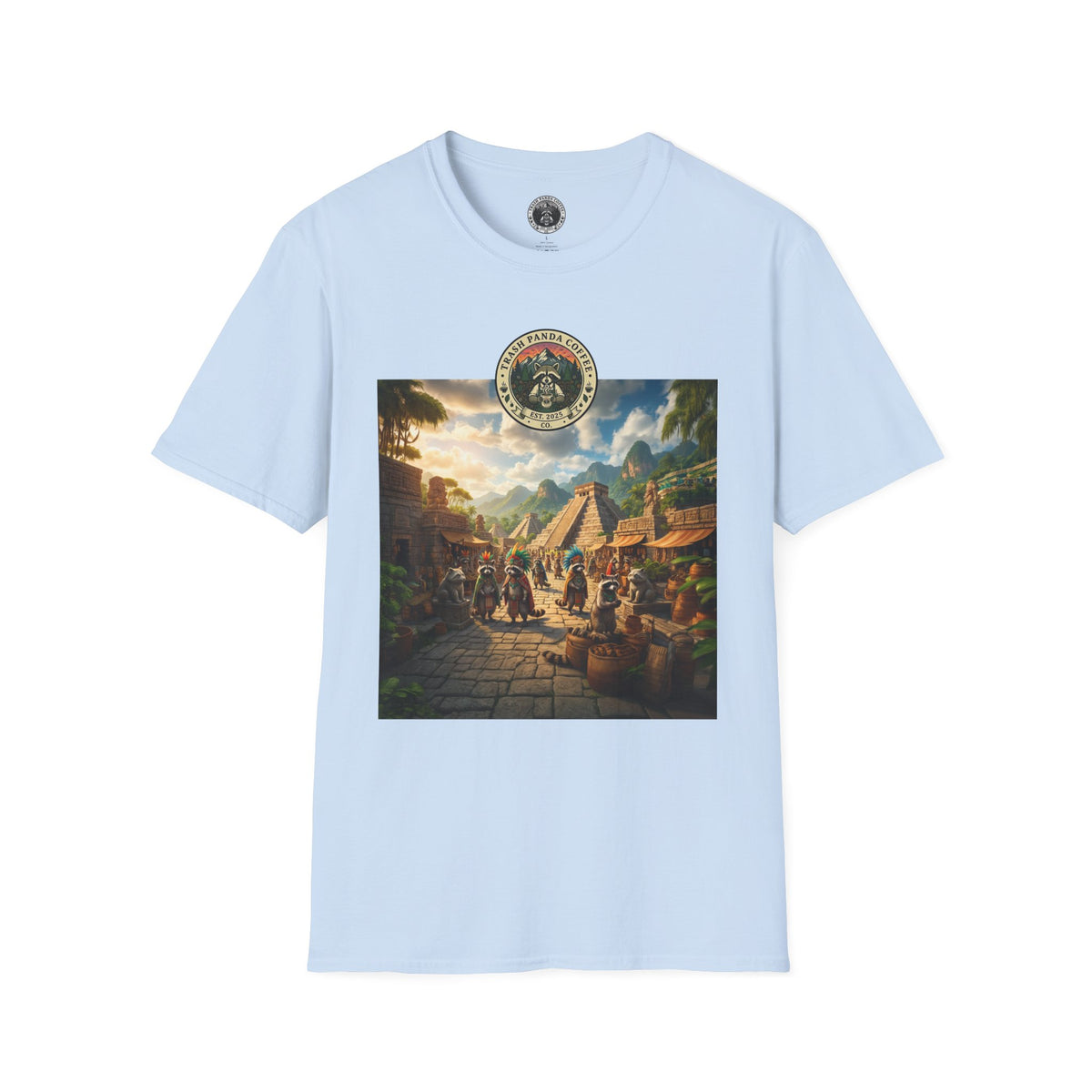 4/5 XL - Brew of the Gods Tee - Trash Panda Coffee Co