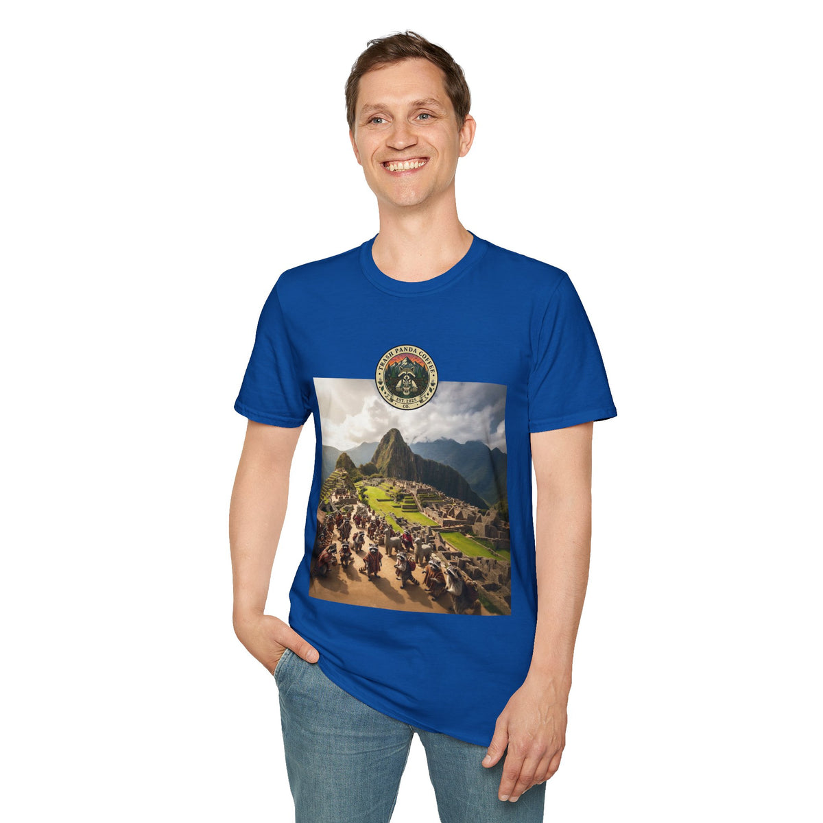 4/5 XL Lost City Brew Tee — Trash Panda Coffee Co.