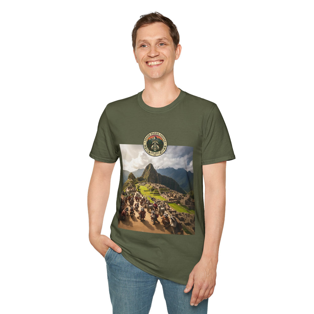 4/5 XL Lost City Brew Tee — Trash Panda Coffee Co.