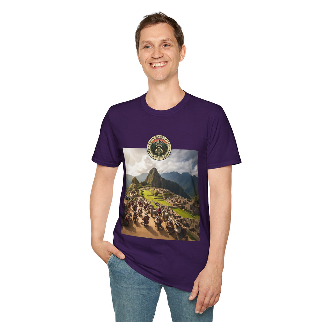 4/5 XL Lost City Brew Tee — Trash Panda Coffee Co.