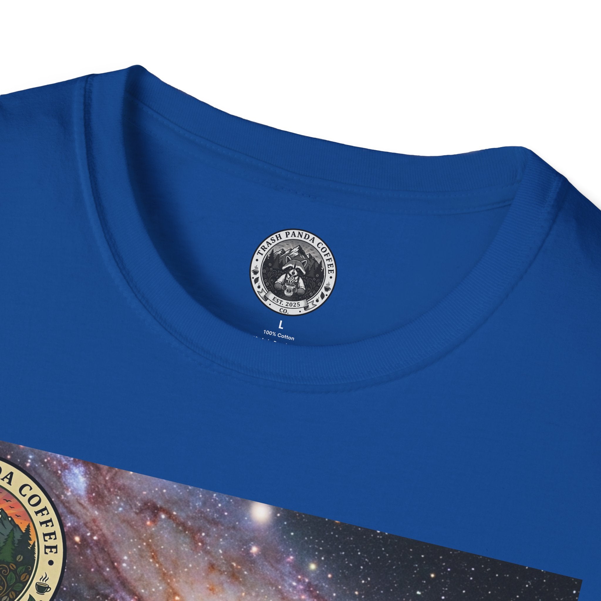 Raccoon Astronaut in Space | Trash Panda Coffee