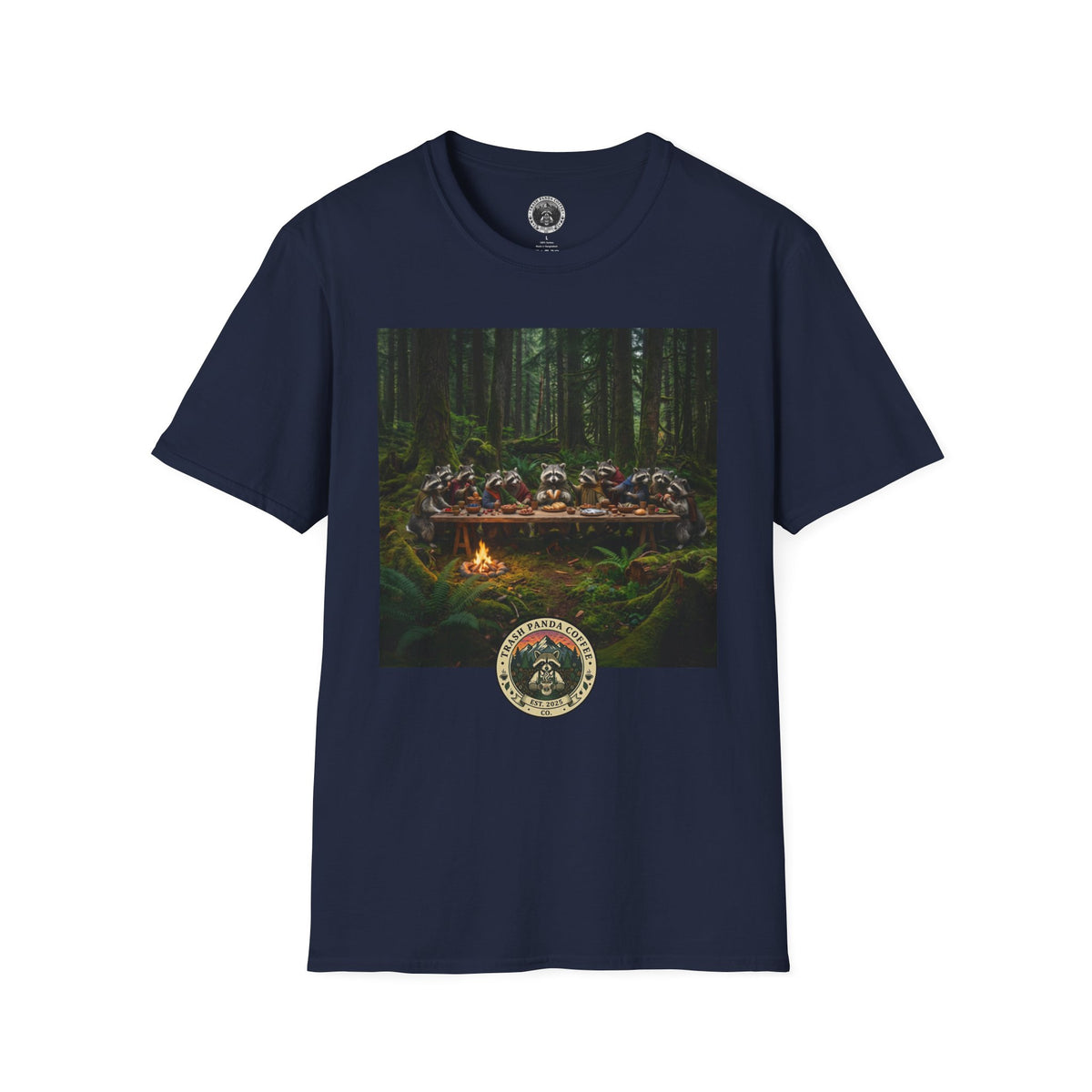 4/5 XL - The Last Coffee Bag Tee - Trash Panda Coffee Co