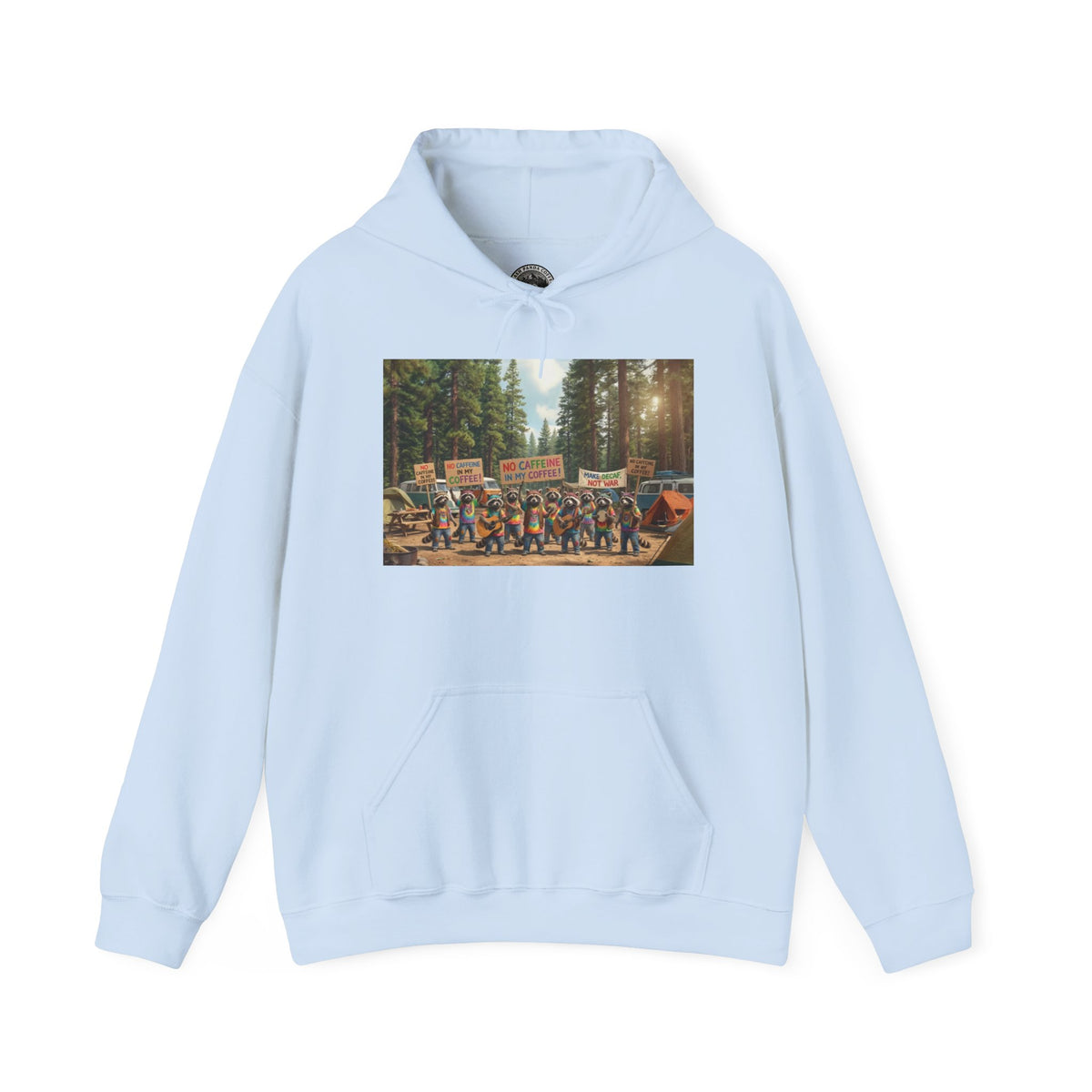 Protesting Raccoons Hoodie