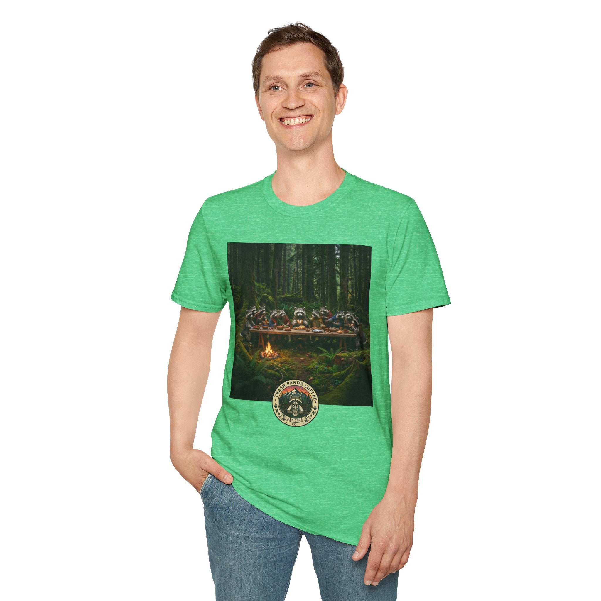 4/5 XL - Raccoon's Last Supper - Trash Panda Coffee Co