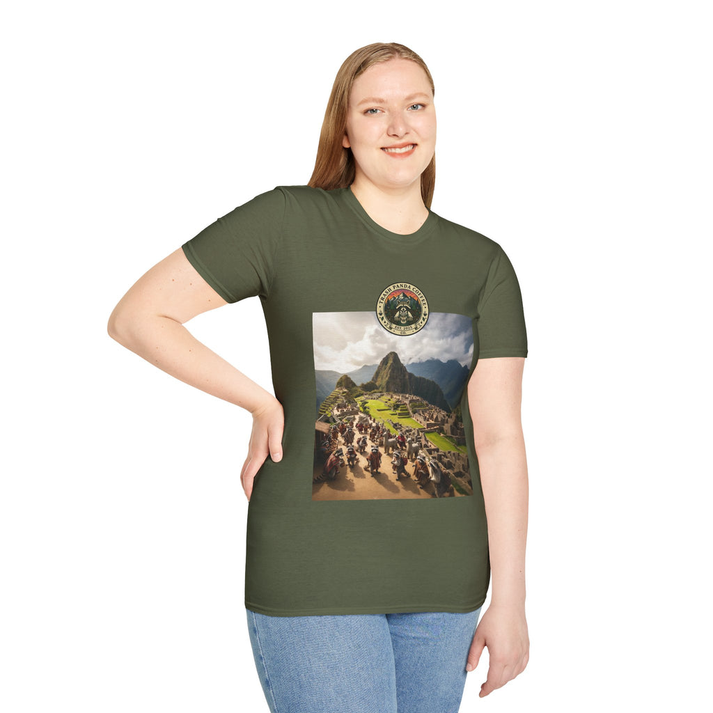 4/5 XL Lost City Brew Tee — Trash Panda Coffee Co.