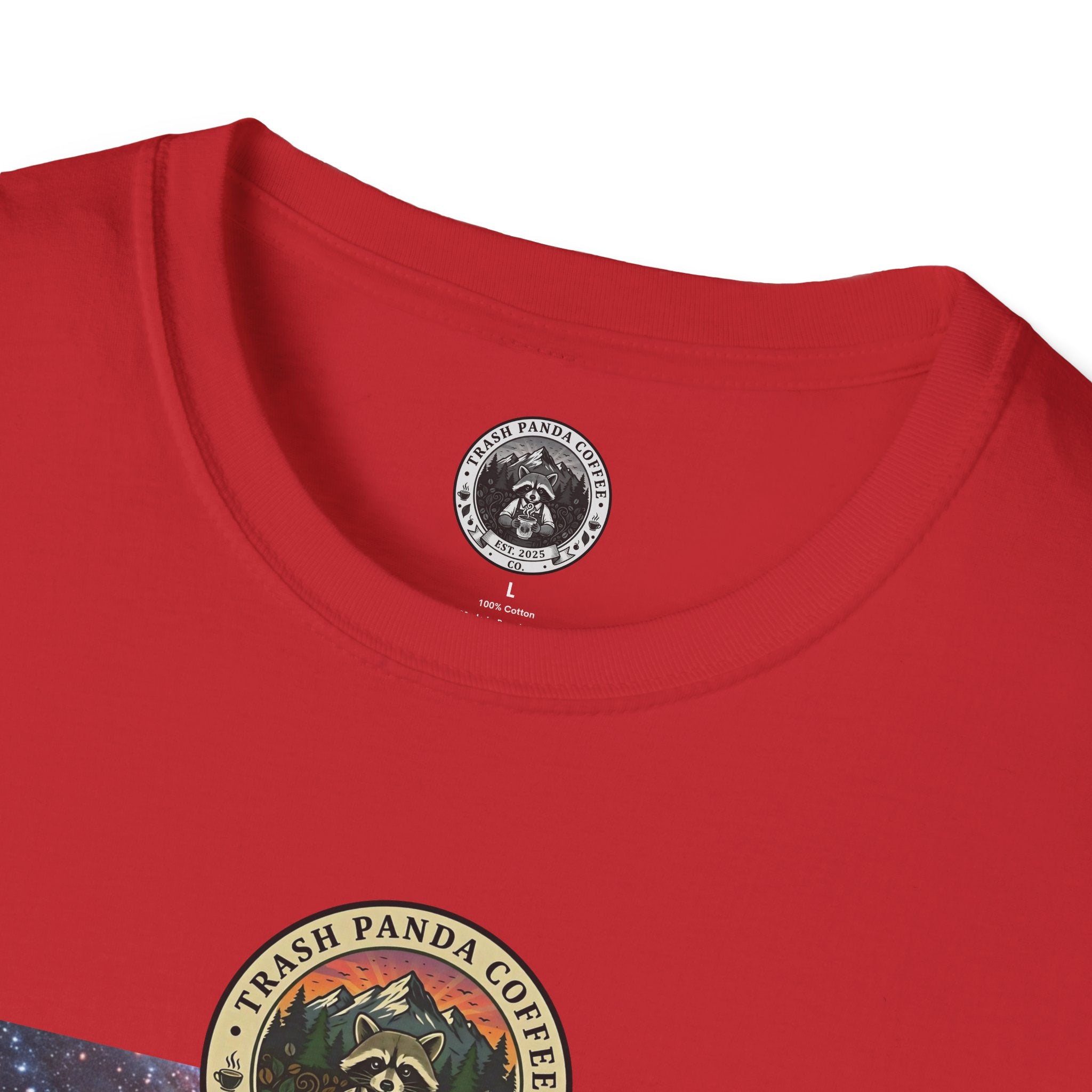 4/5 XL - Raccoon Astronaut - Trash Panda Coffee Co