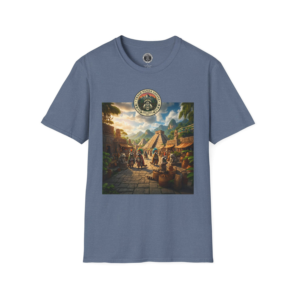 4/5 XL - Brew of the Gods Tee - Trash Panda Coffee Co