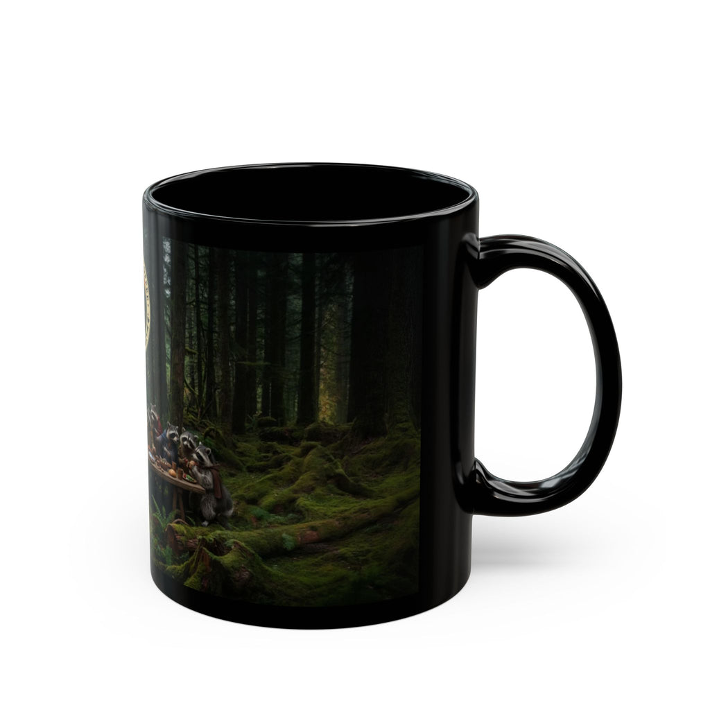 Raccoon Last Supper Mug