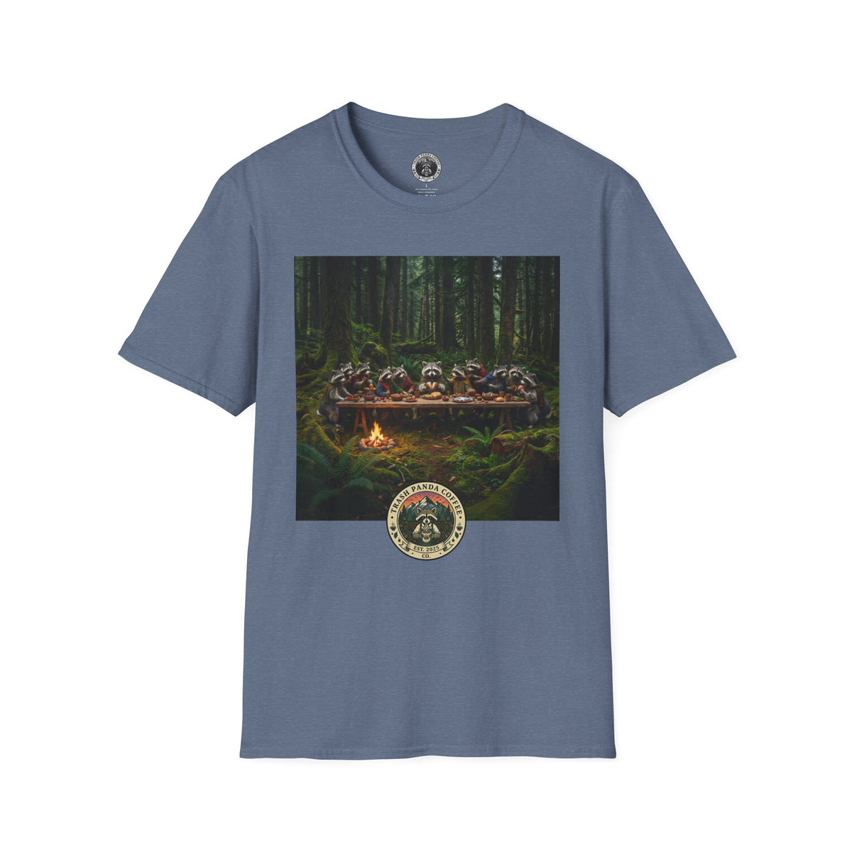 4/5 XL - The Last Coffee Bag Tee - Trash Panda Coffee Co