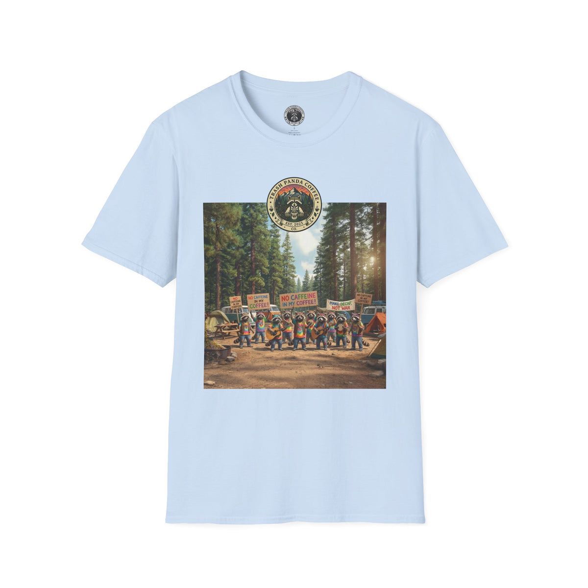 4/5 XL - OK! Decaf It Is Tee - Trash Panda Coffee Co