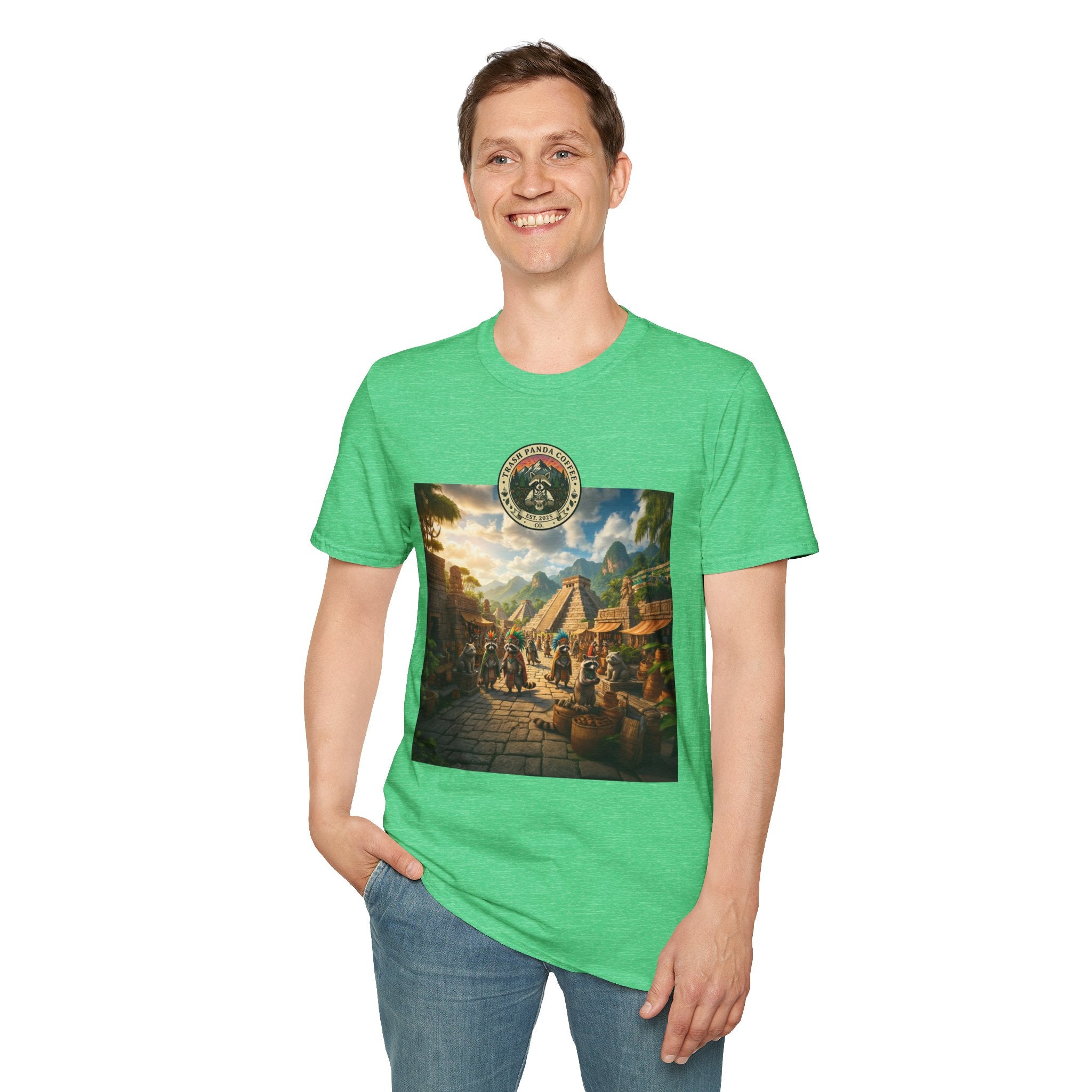 4/5 XL - Raccoon Mayans - Trash Panda Coffee Co