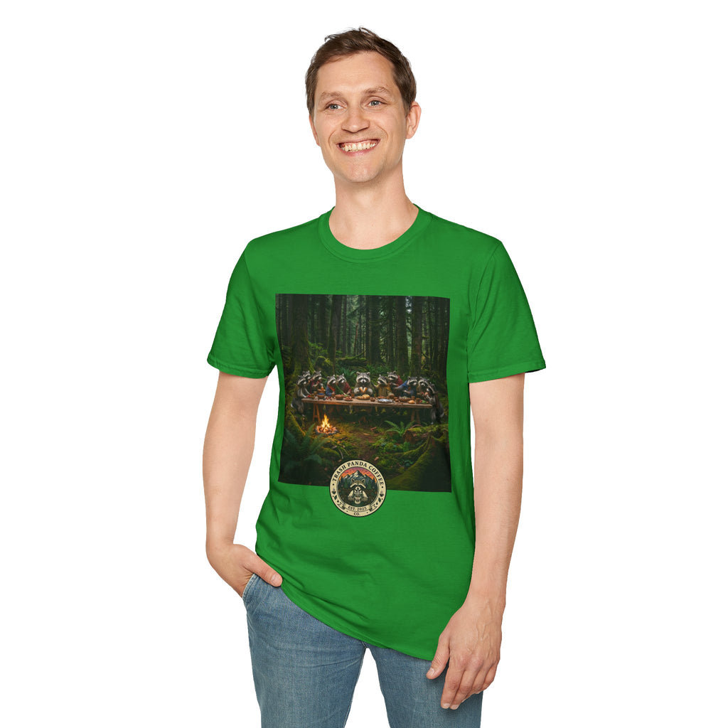 4/5 XL - Raccoon's Last Supper - Trash Panda Coffee Co