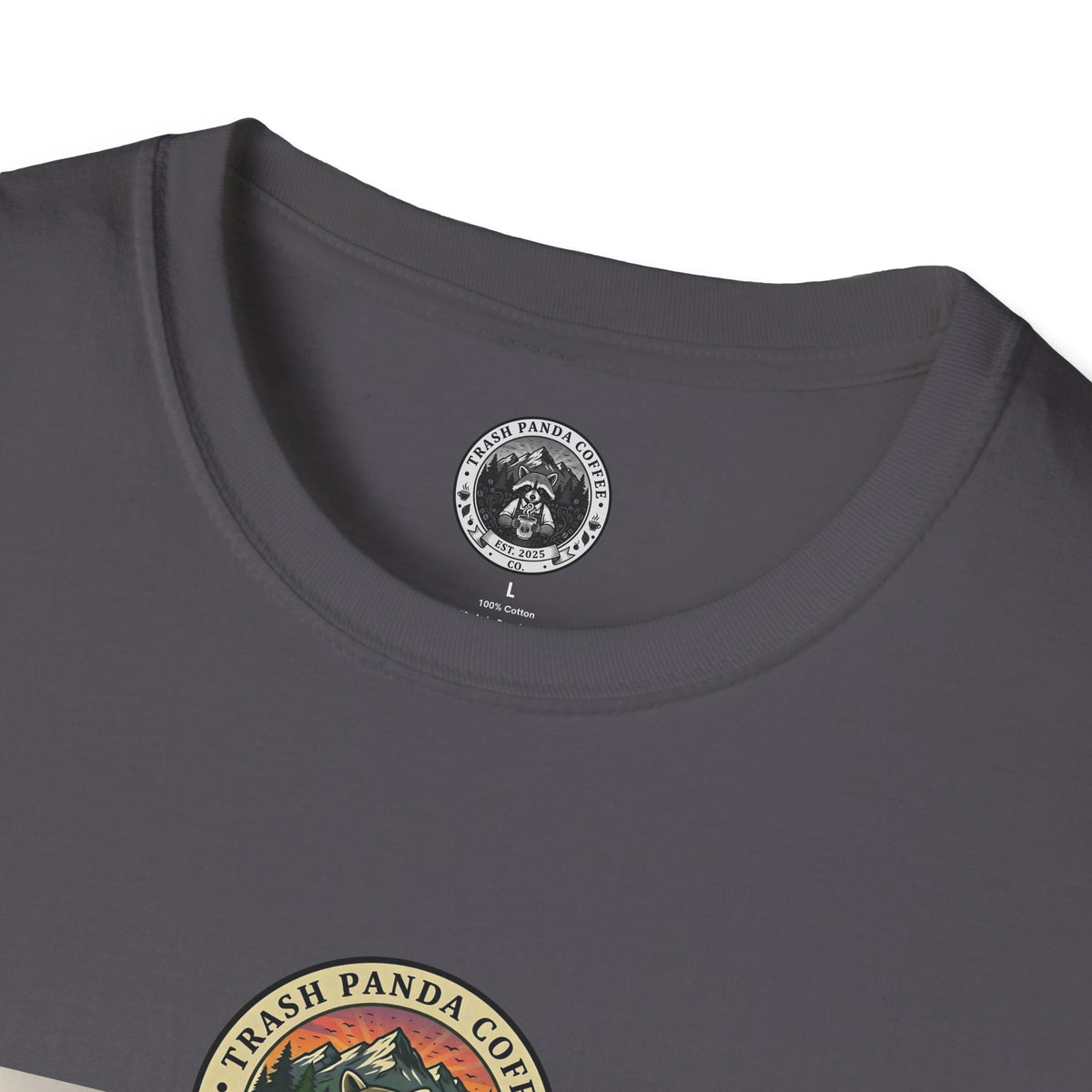 4/5 XL Lost City Brew Tee — Trash Panda Coffee Co.