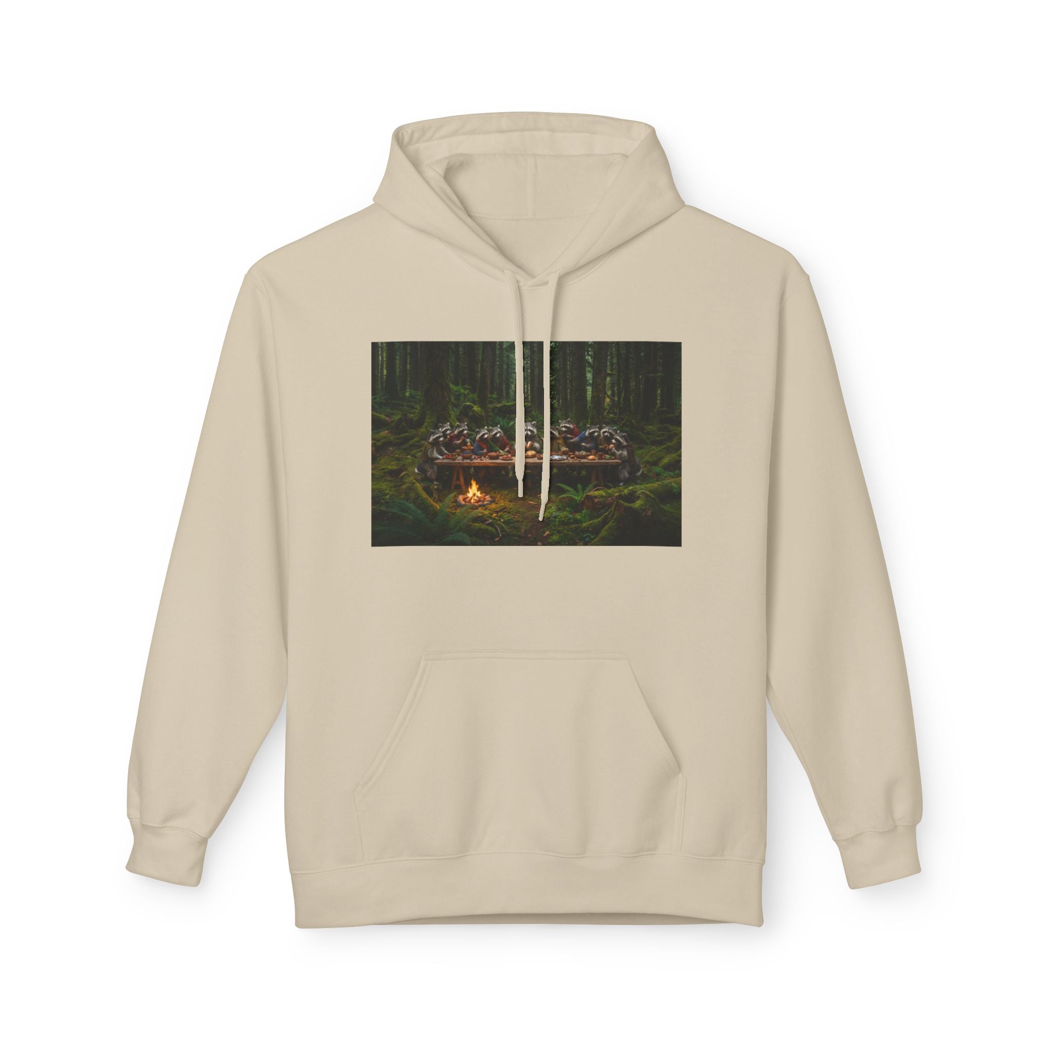 Last Supper Raccoons Hoodie | Trash Panda Coffee Merch