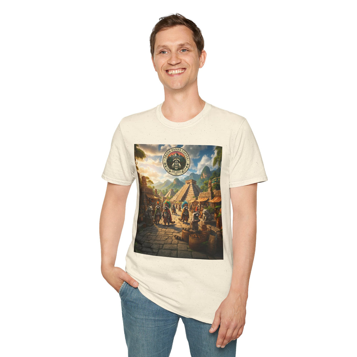 Brew of the Gods Tee - Trash Panda Coffee Co.
