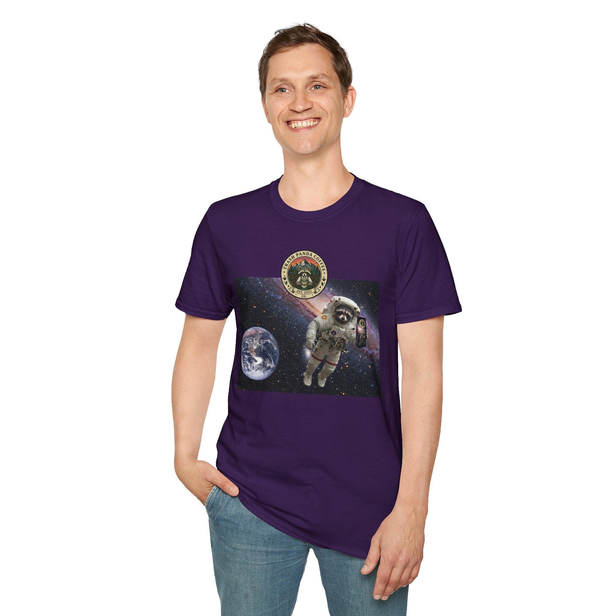 4/5 XL - Raccoon Astronaut - Trash Panda Coffee Co