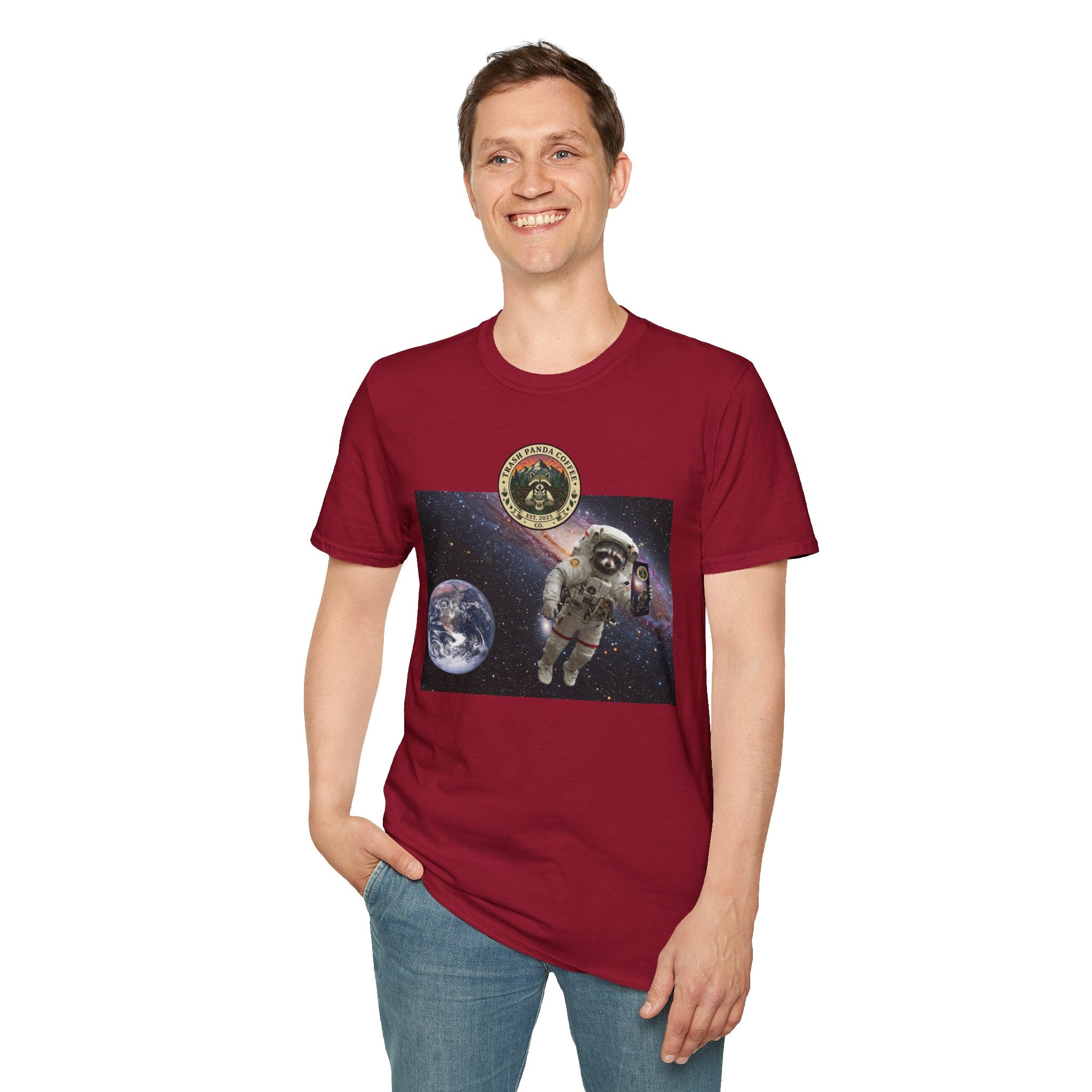 4/5 XL - Raccoon Astronaut - Trash Panda Coffee Co