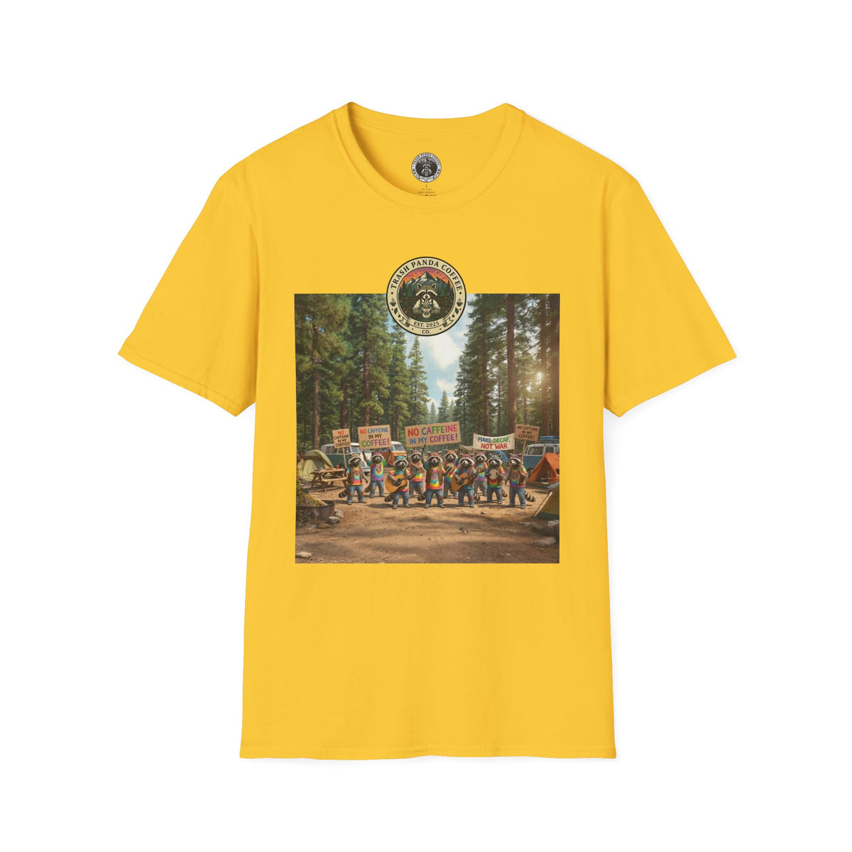 4/5 XL - OK! Decaf It Is Tee - Trash Panda Coffee Co