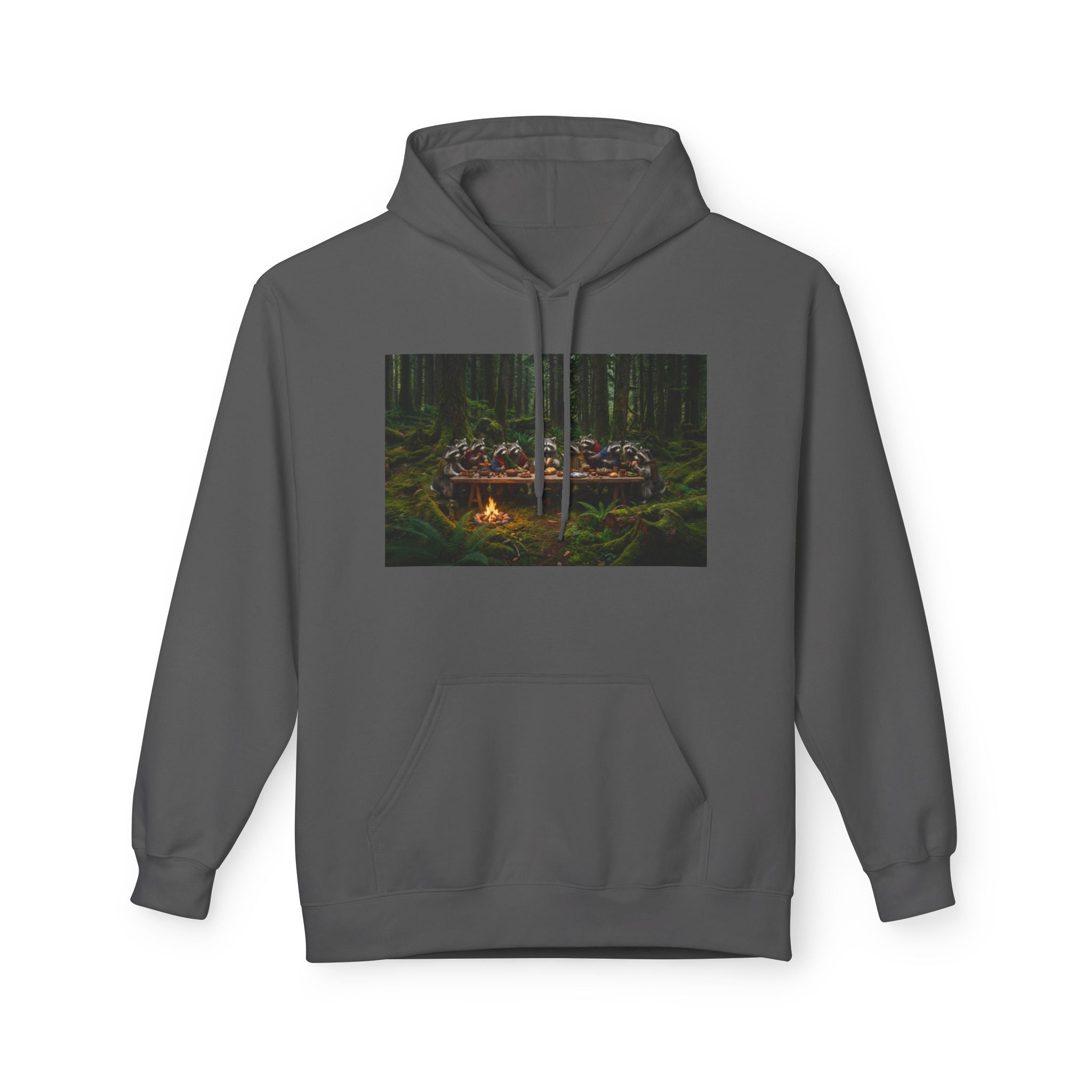 Last Supper Raccoons Hoodie | Trash Panda Coffee Merch