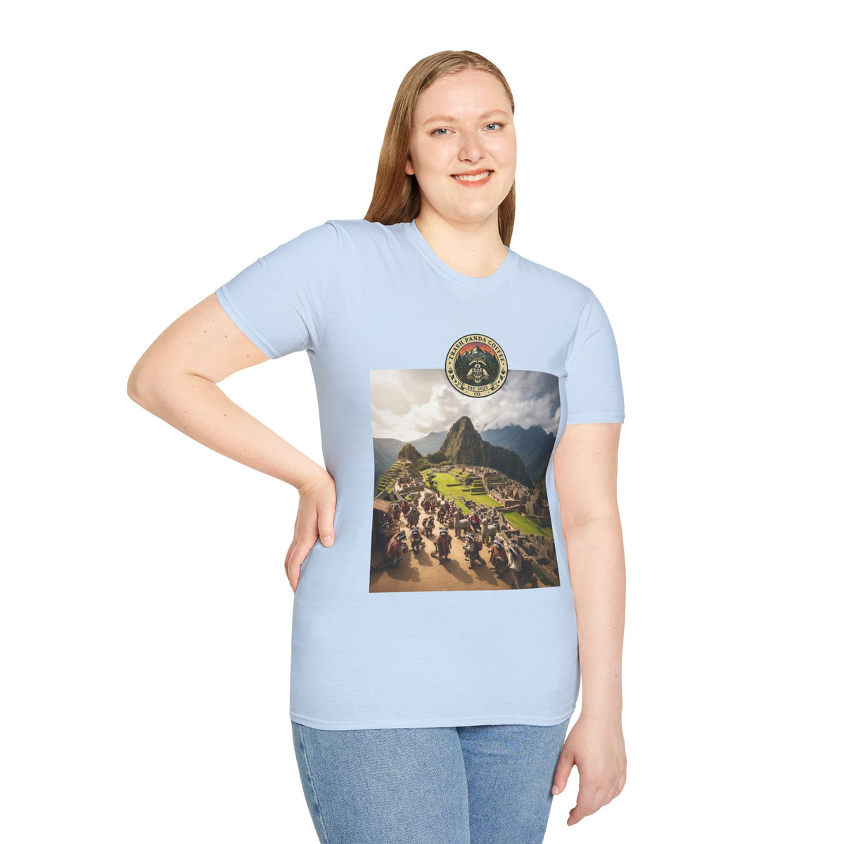 4/5 XL Lost City Brew Tee — Trash Panda Coffee Co.