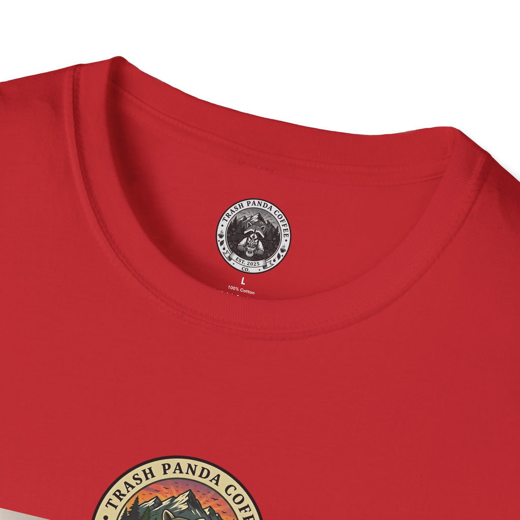 4/5 XL Lost City Brew Tee — Trash Panda Coffee Co.