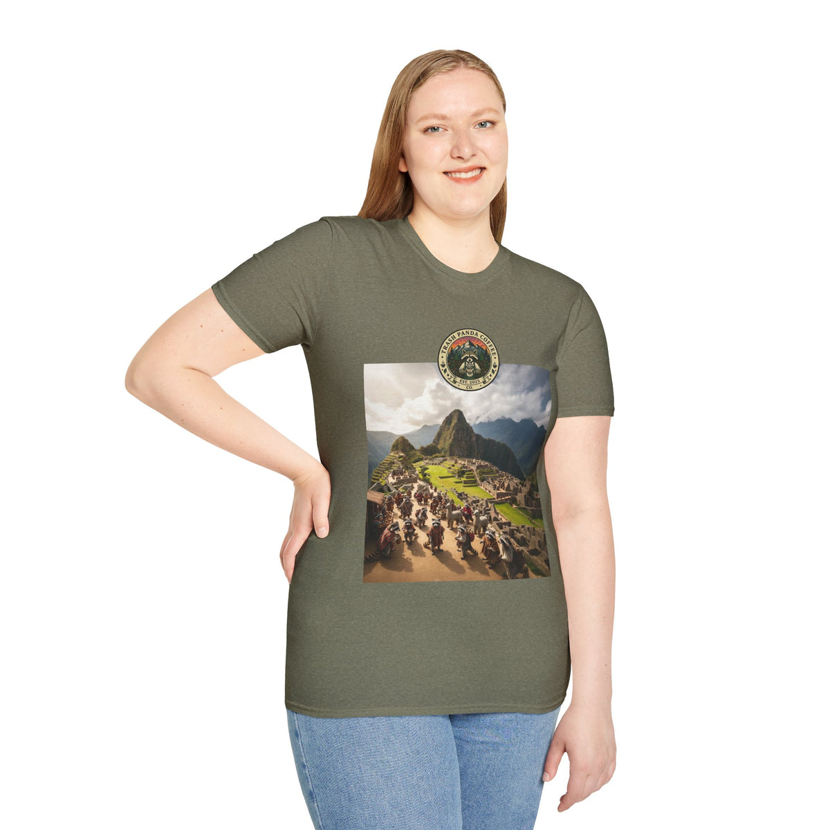 4/5 XL Lost City Brew Tee — Trash Panda Coffee Co.