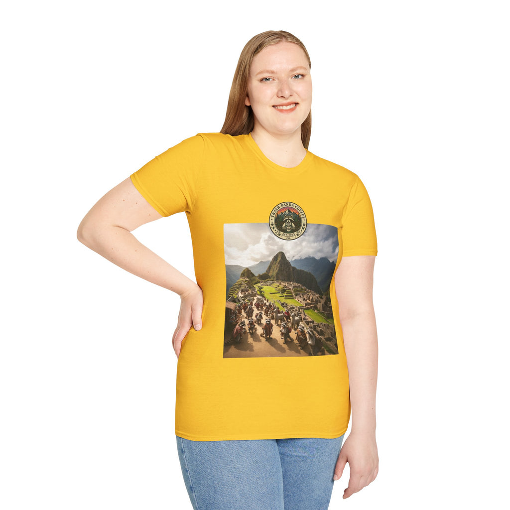 4/5 XL Lost City Brew Tee — Trash Panda Coffee Co.
