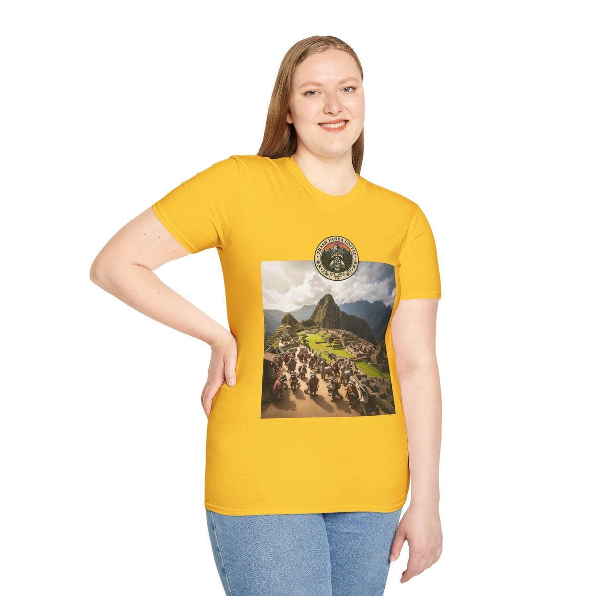 4/5 XL Lost City Brew Tee — Trash Panda Coffee Co.