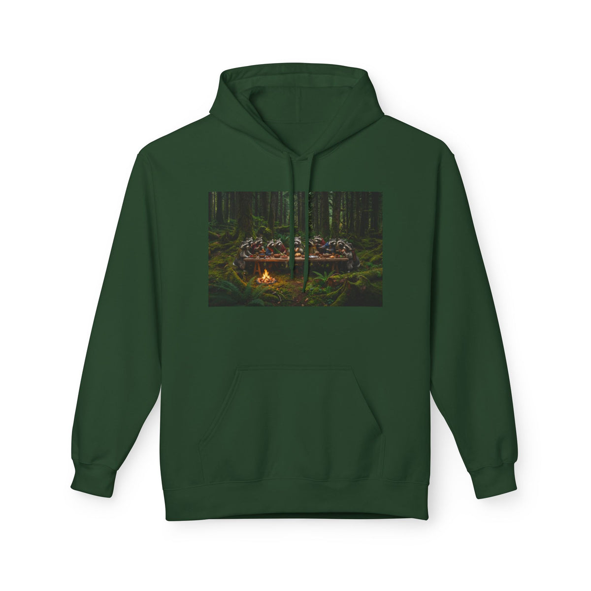 Last Supper Raccoons Hoodie | Trash Panda Coffee Merch