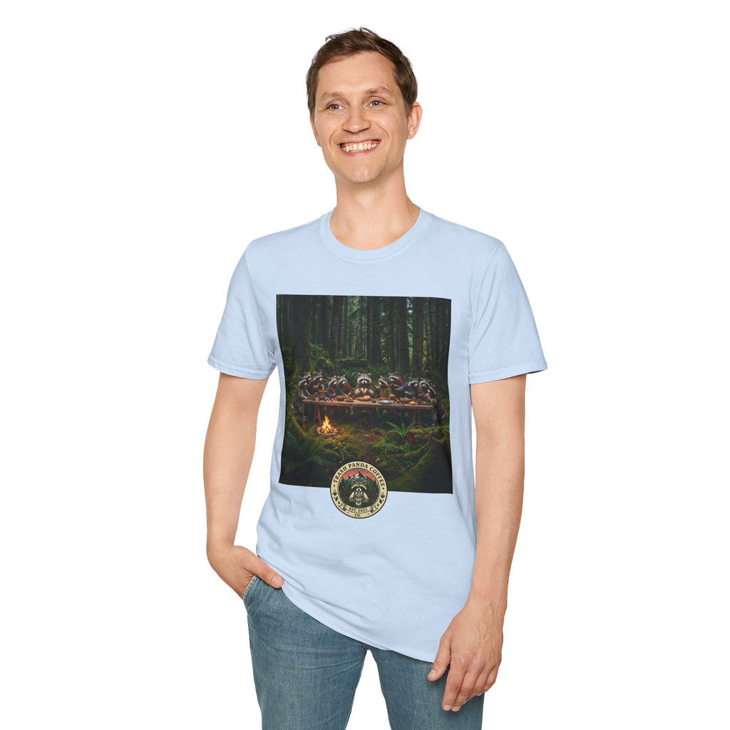 4/5 XL - Raccoon's Last Supper - Trash Panda Coffee Co