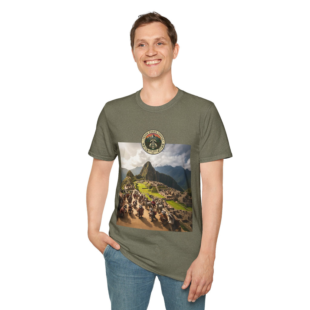 4/5 XL Lost City Brew Tee — Trash Panda Coffee Co.