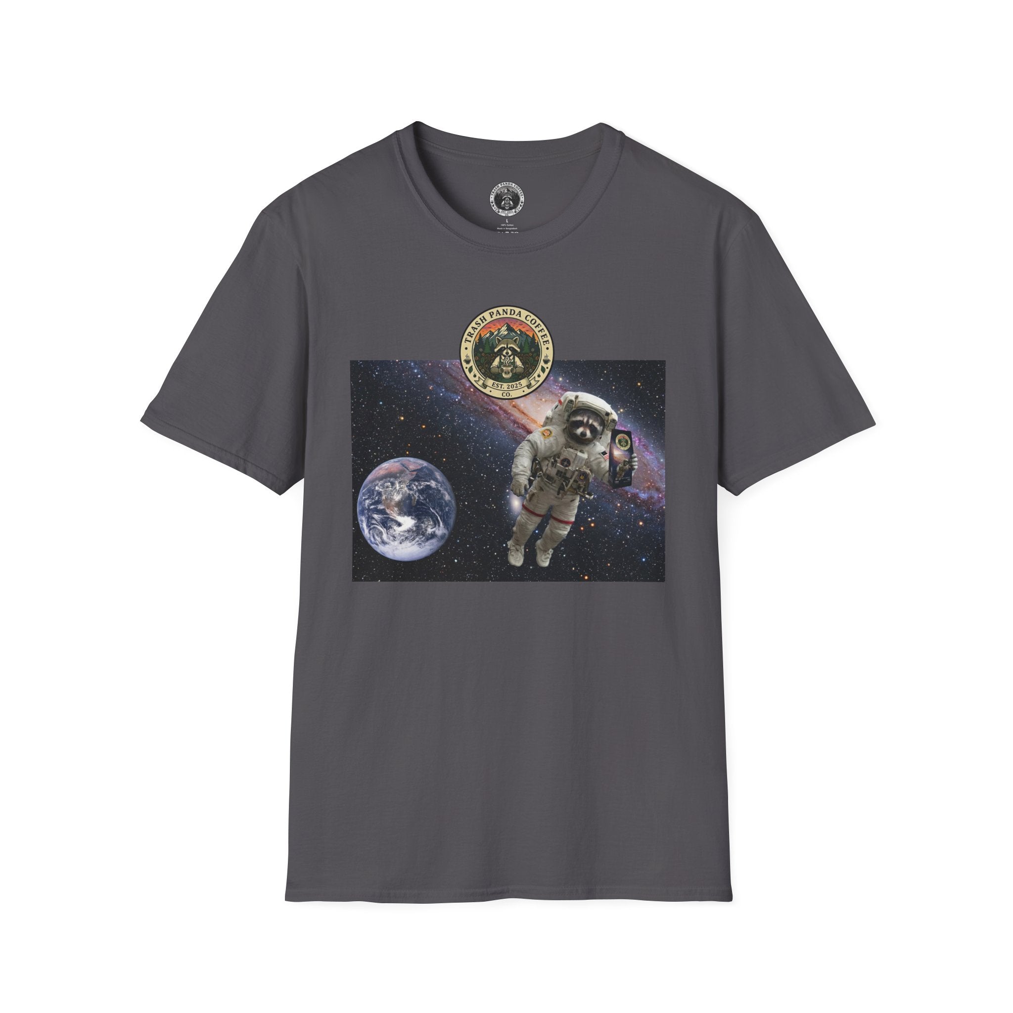 4/5 XL - Raccoon Astronaut - Trash Panda Coffee Co