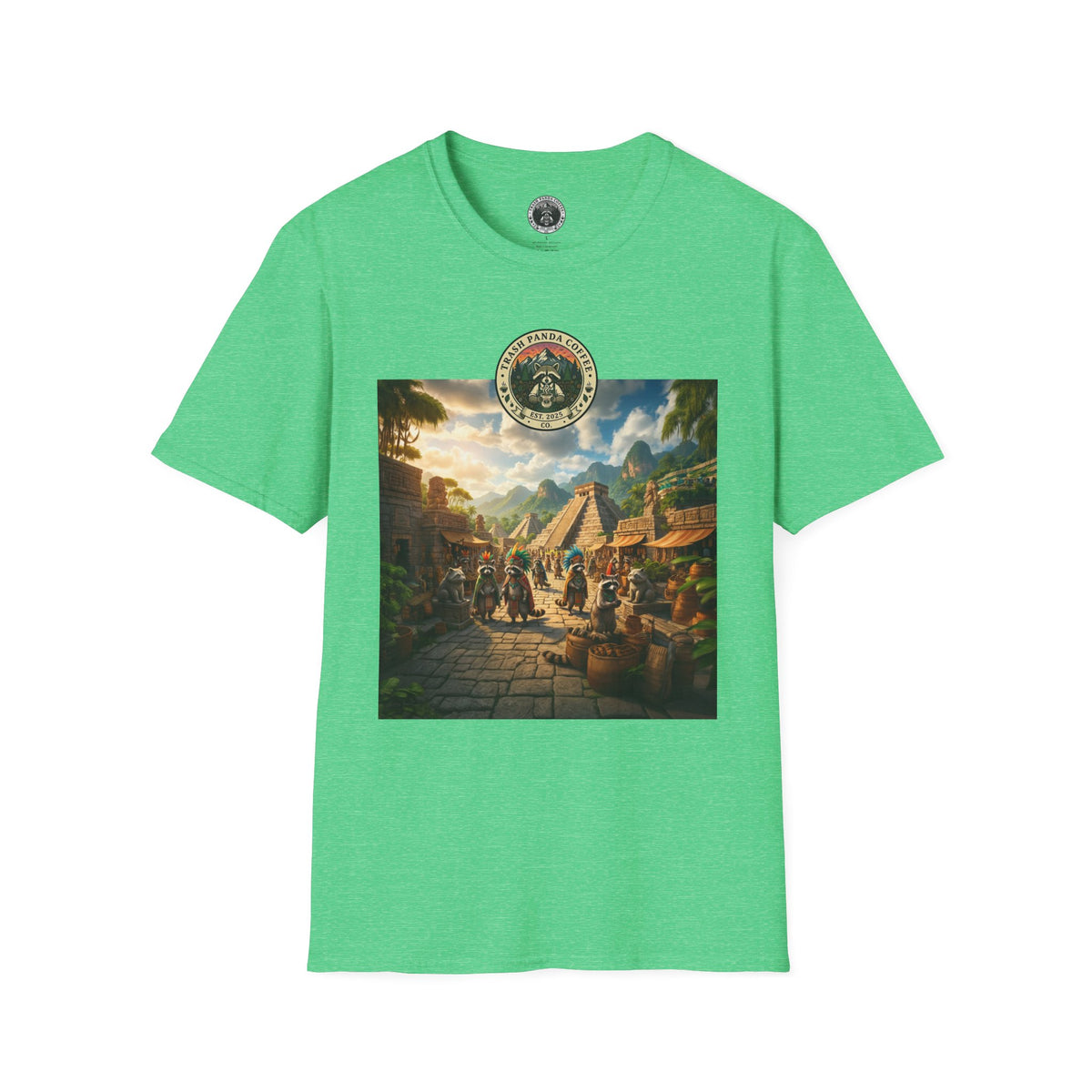 4/5 XL - Brew of the Gods Tee - Trash Panda Coffee Co