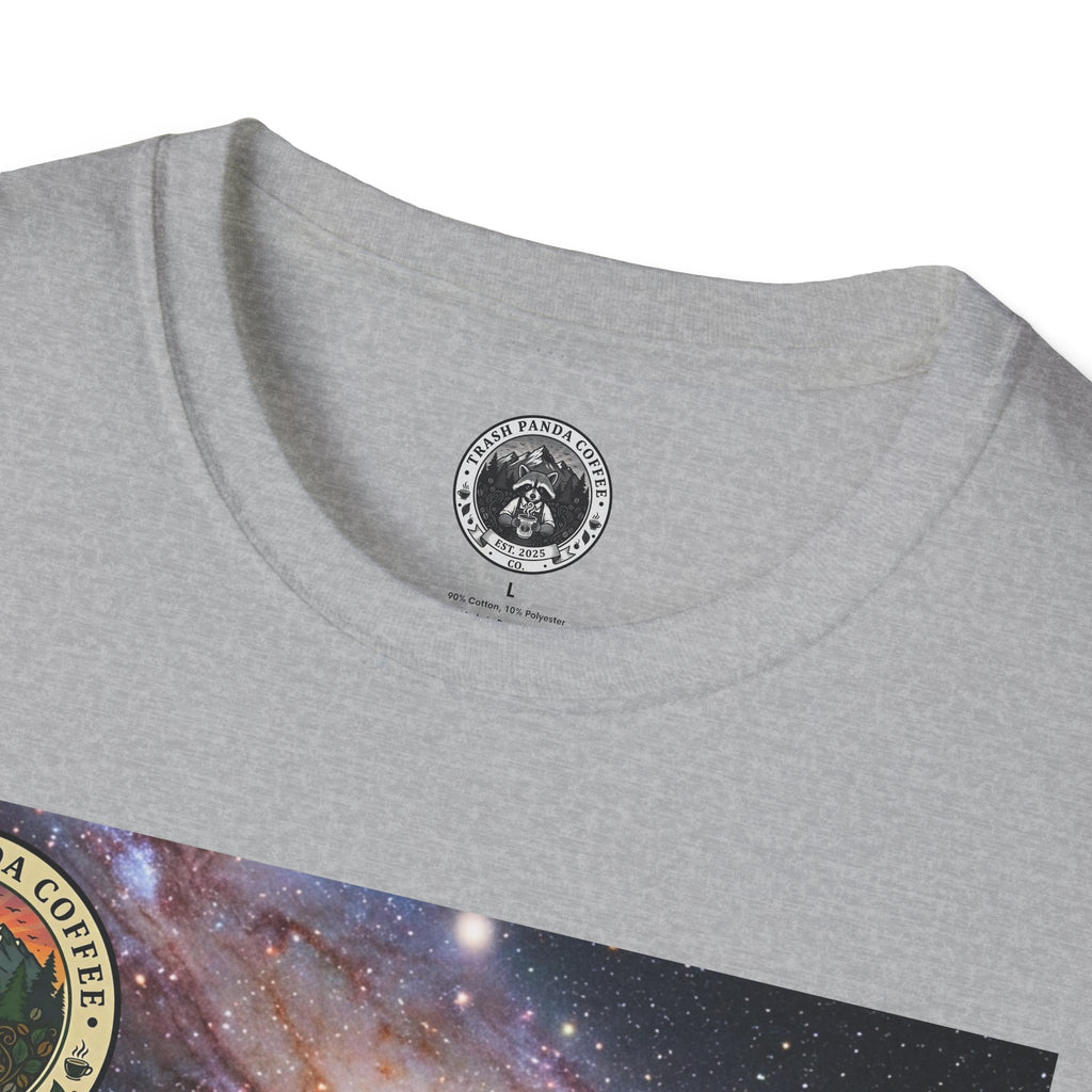 Raccoon Astronaut in Space | Trash Panda Coffee