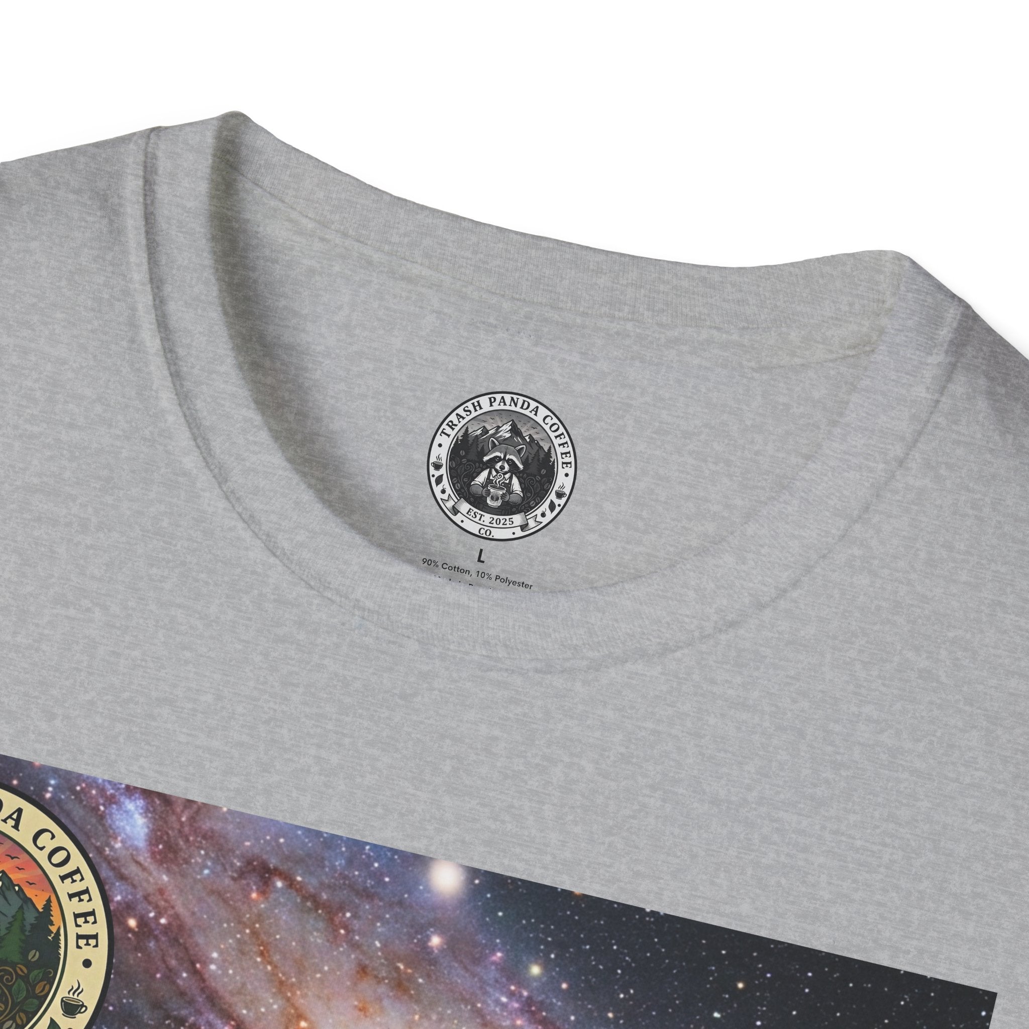 Raccoon Astronaut in Space | Trash Panda Coffee