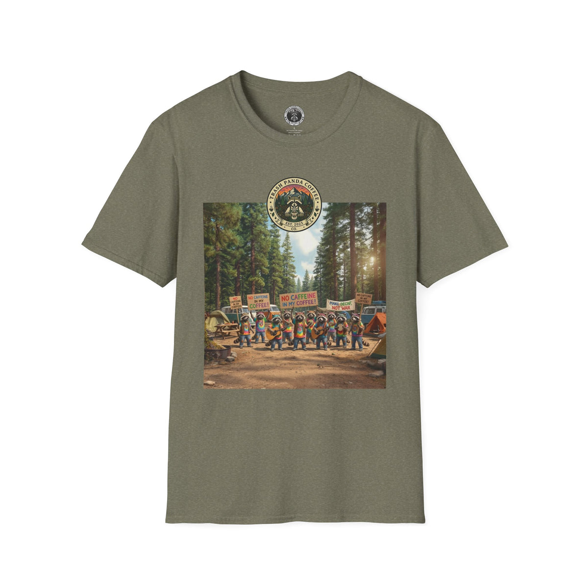 4/5 XL - OK! Decaf It Is Tee - Trash Panda Coffee Co