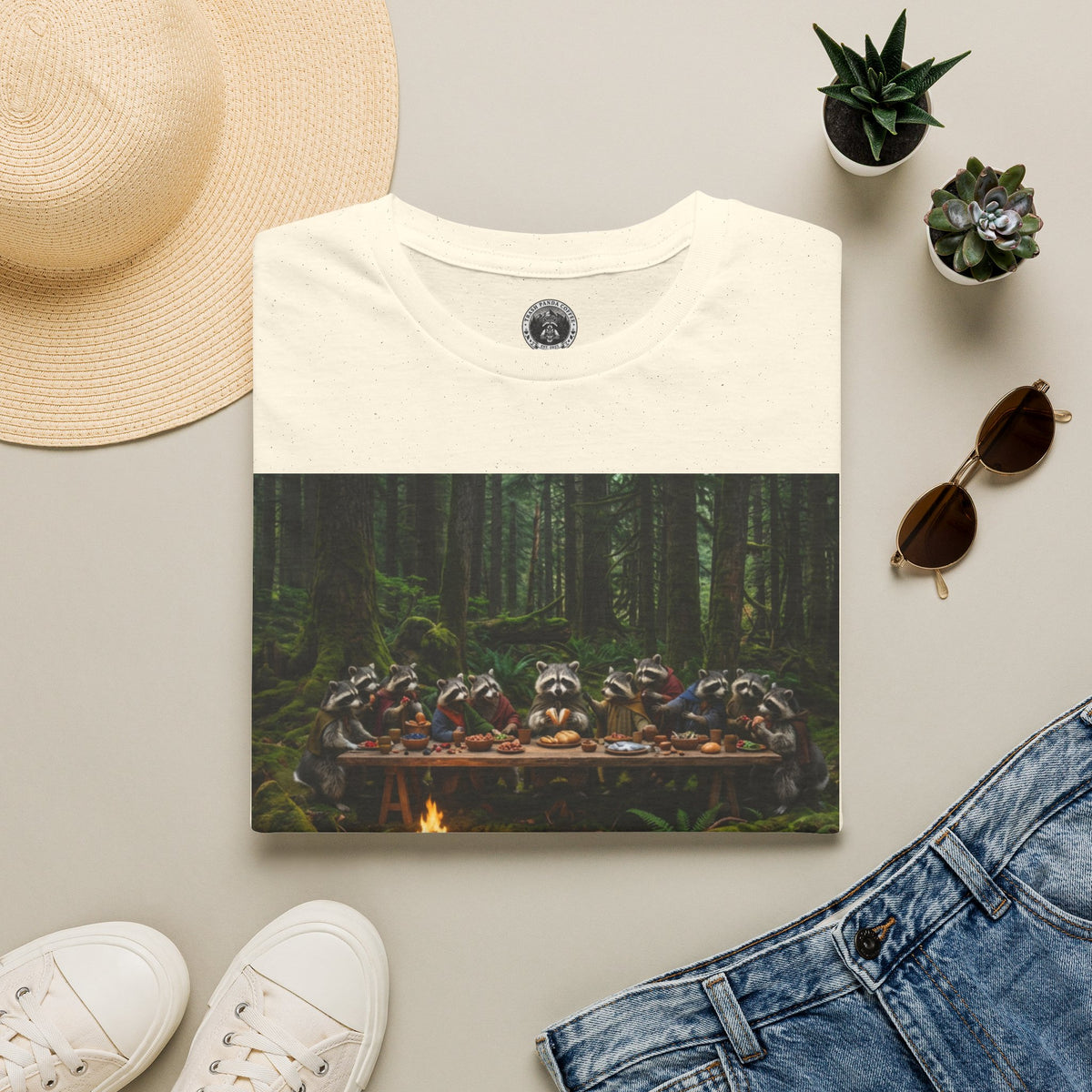 The Last Coffee Bag Tee- Trash Panda Coffee Co.