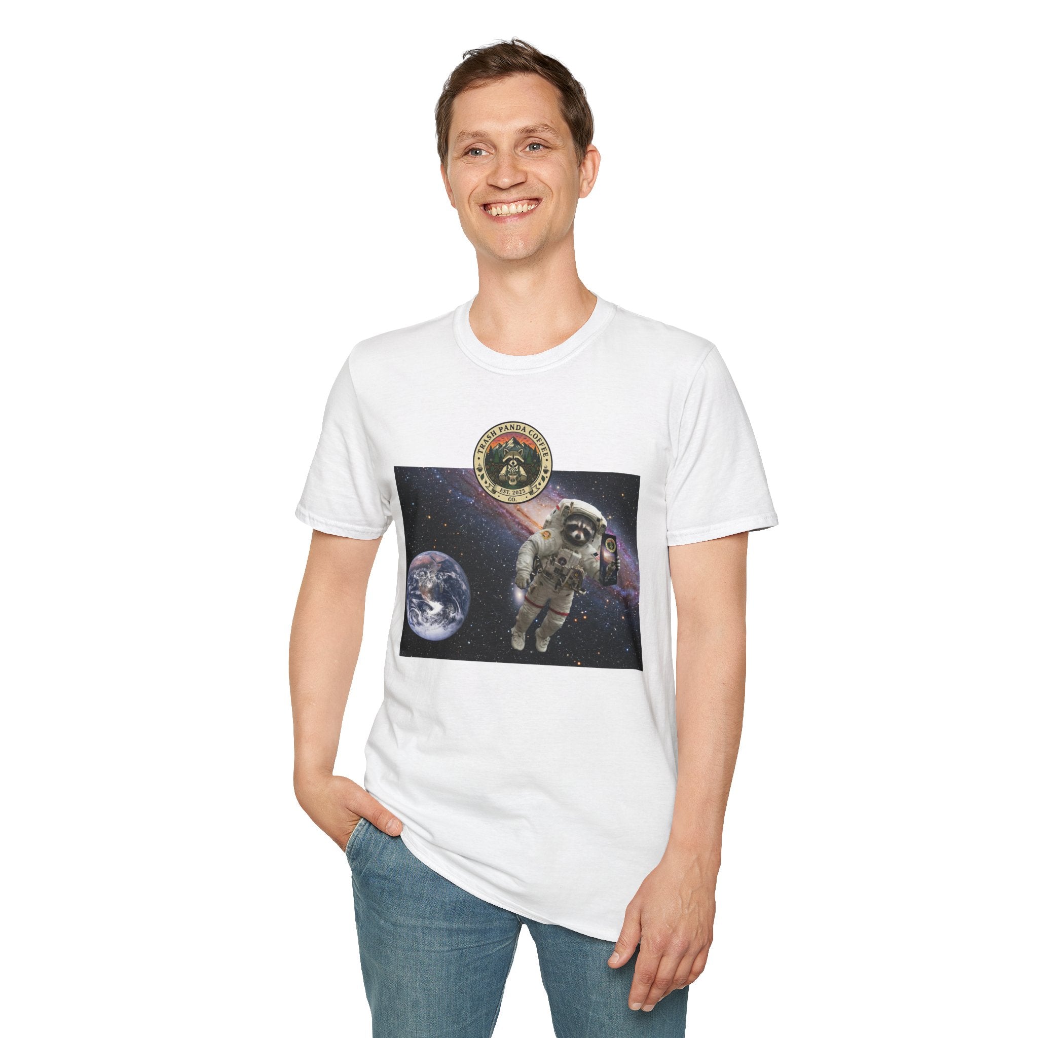 4/5 XL - Raccoon Astronaut - Trash Panda Coffee Co