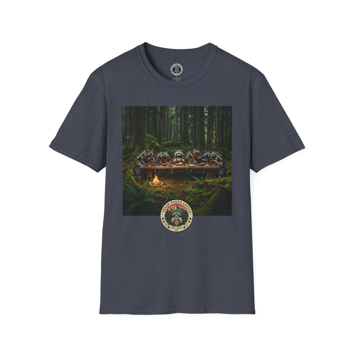 4/5 XL - The Last Coffee Bag Tee - Trash Panda Coffee Co