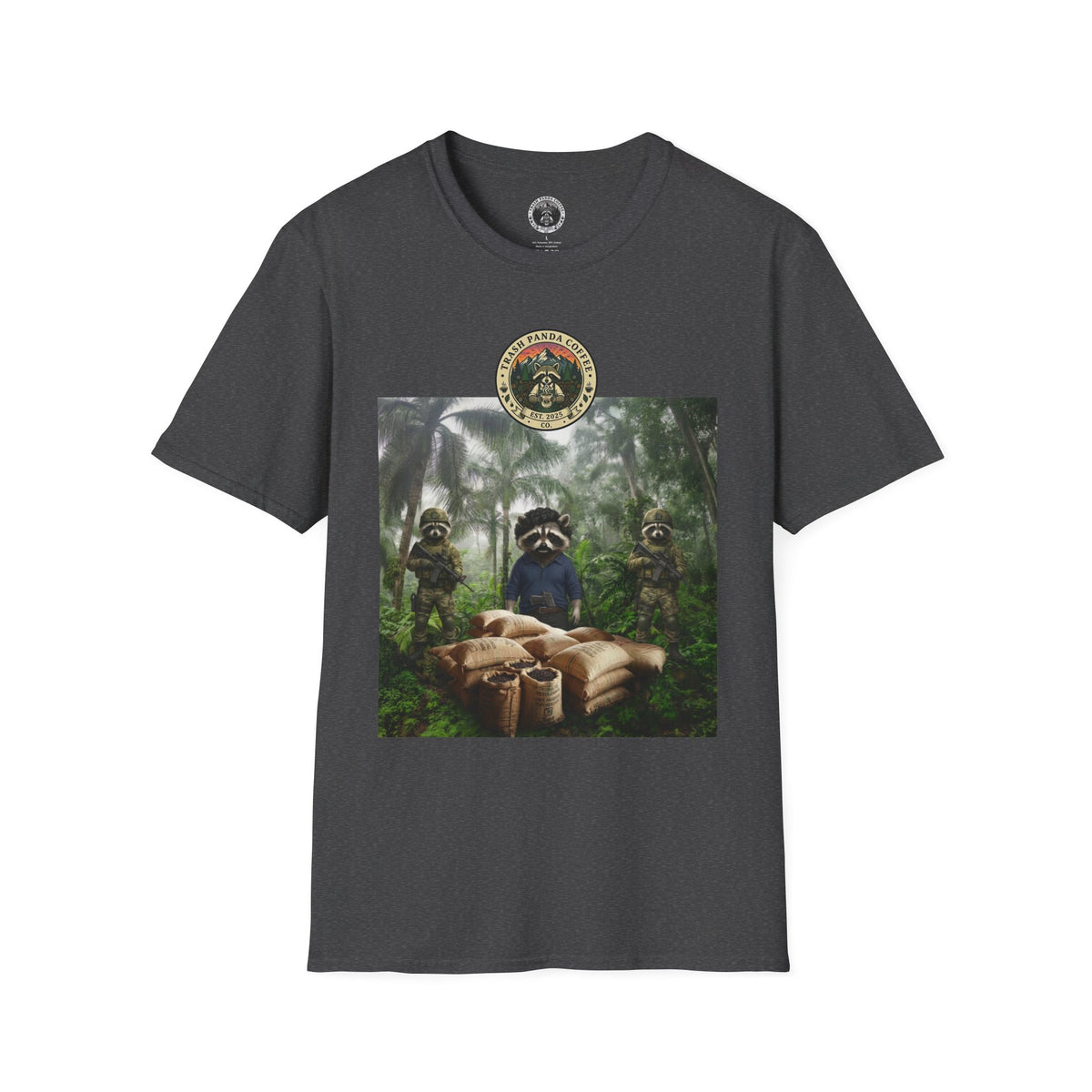 4/5XL - Colombian Brown Gold Tee - Trash Panda Coffee Co