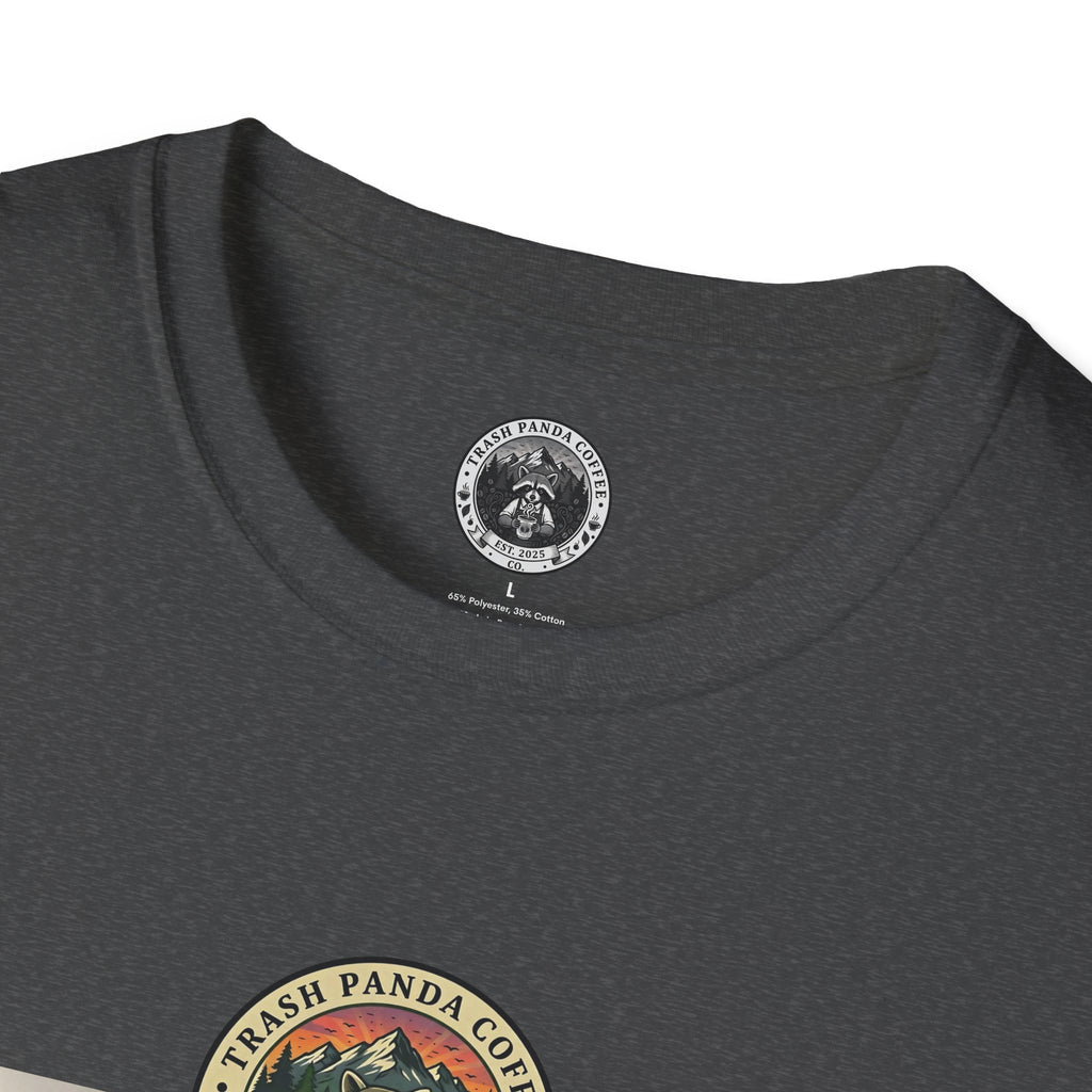 4/5 XL Lost City Brew Tee — Trash Panda Coffee Co.