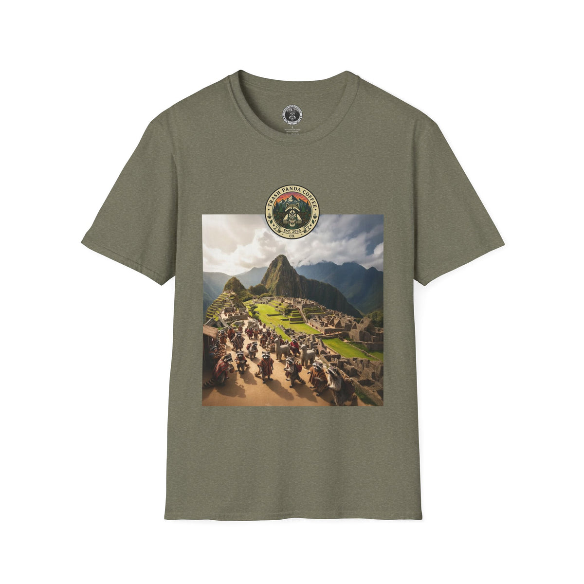 4/5 XL Lost City Brew Tee — Trash Panda Coffee Co.